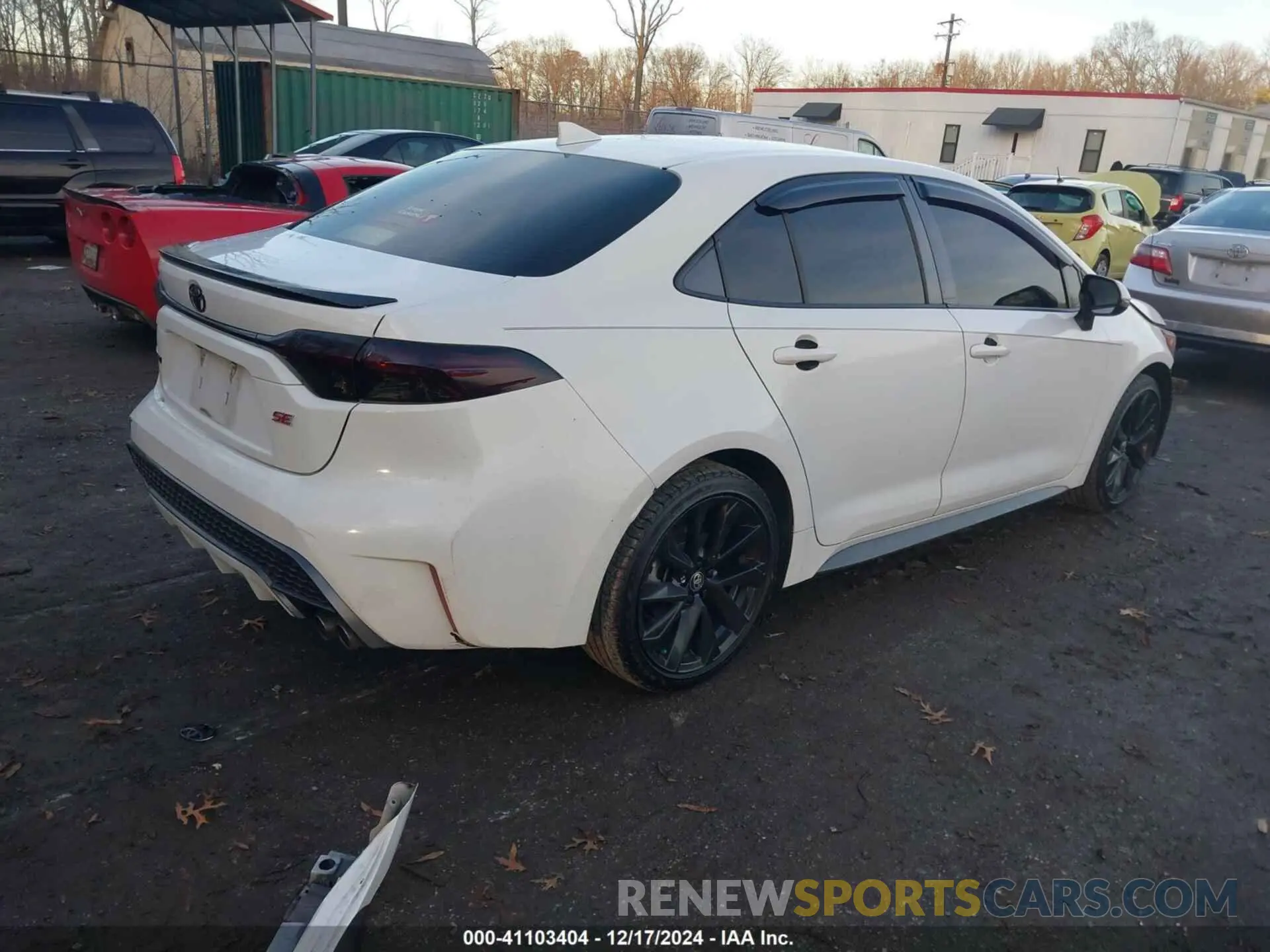 4 fotografías del automóvil dañado JTDS4RCE8LJ016597 TOYOTA COROLLA 2020