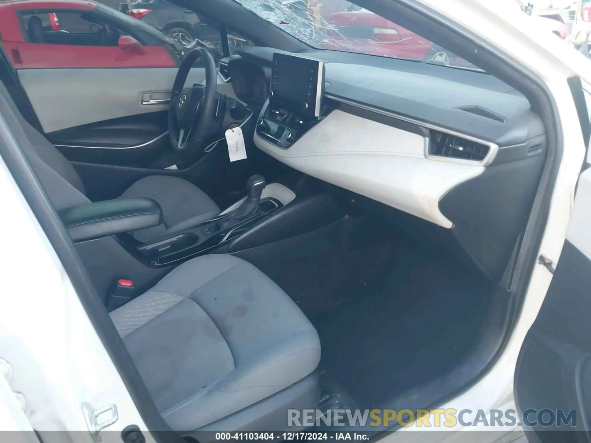 5 fotografías del automóvil dañado JTDS4RCE8LJ016597 TOYOTA COROLLA 2020