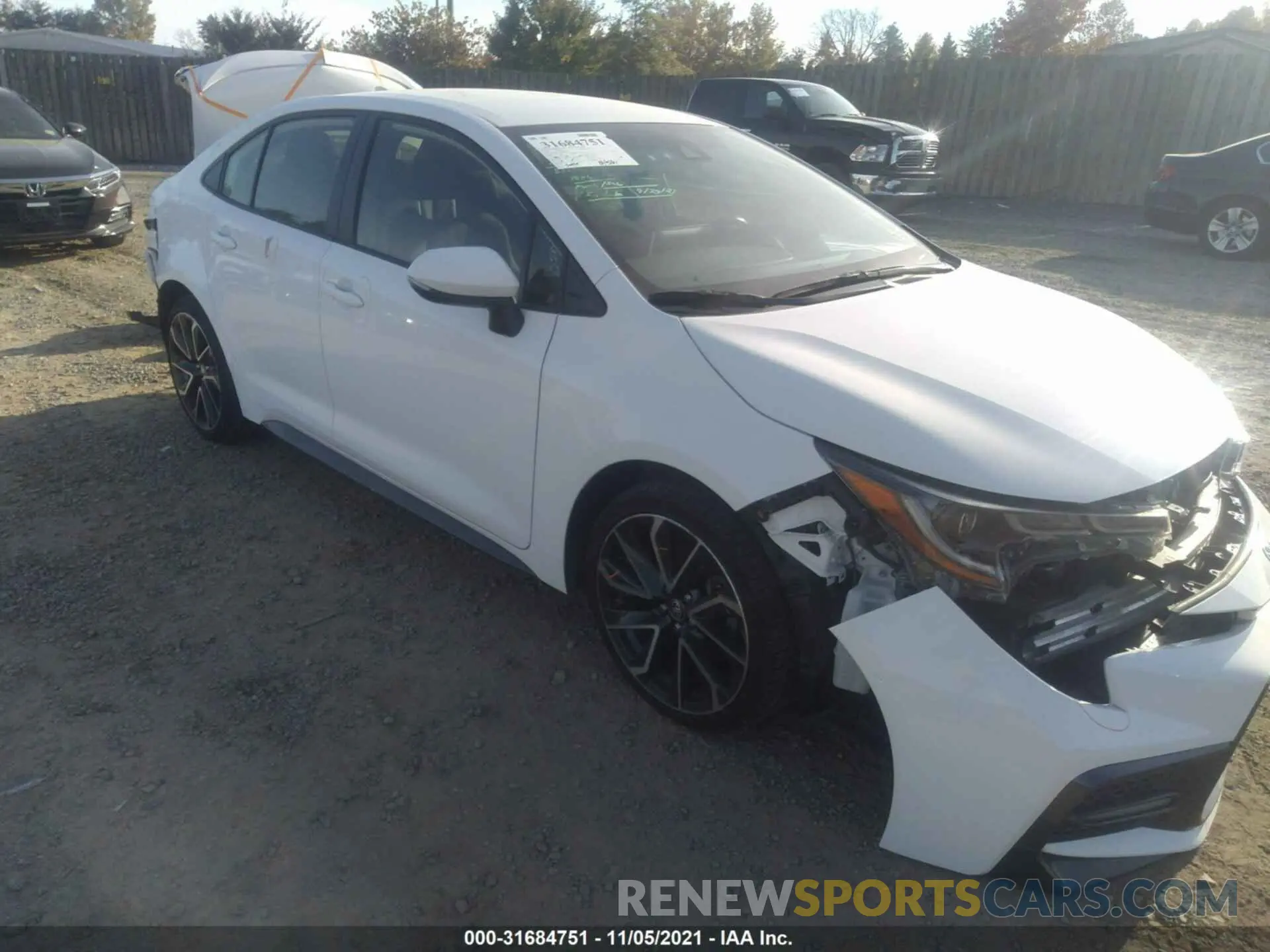 1 fotografías del automóvil dañado JTDS4RCE8LJ023467 TOYOTA COROLLA 2020