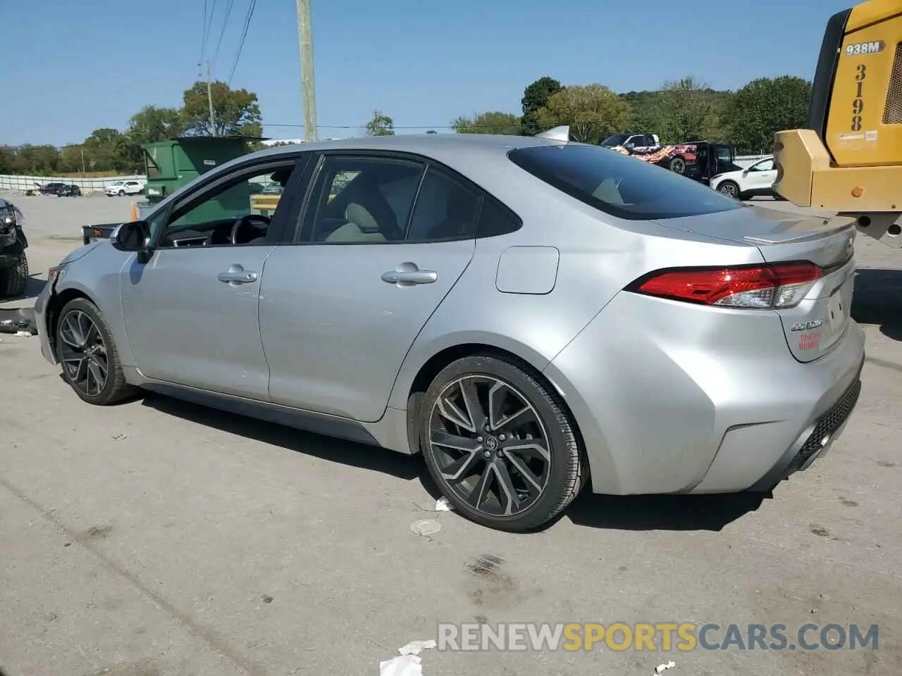 2 fotografías del automóvil dañado JTDS4RCE8LJ023789 TOYOTA COROLLA 2020