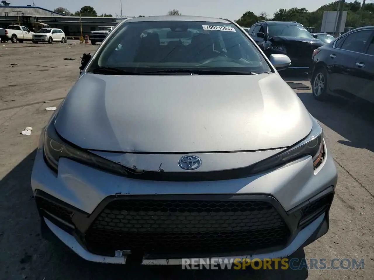 5 fotografías del automóvil dañado JTDS4RCE8LJ023789 TOYOTA COROLLA 2020