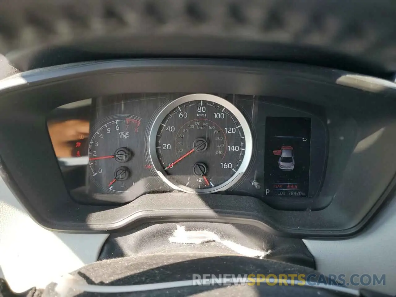 9 fotografías del automóvil dañado JTDS4RCE8LJ023789 TOYOTA COROLLA 2020