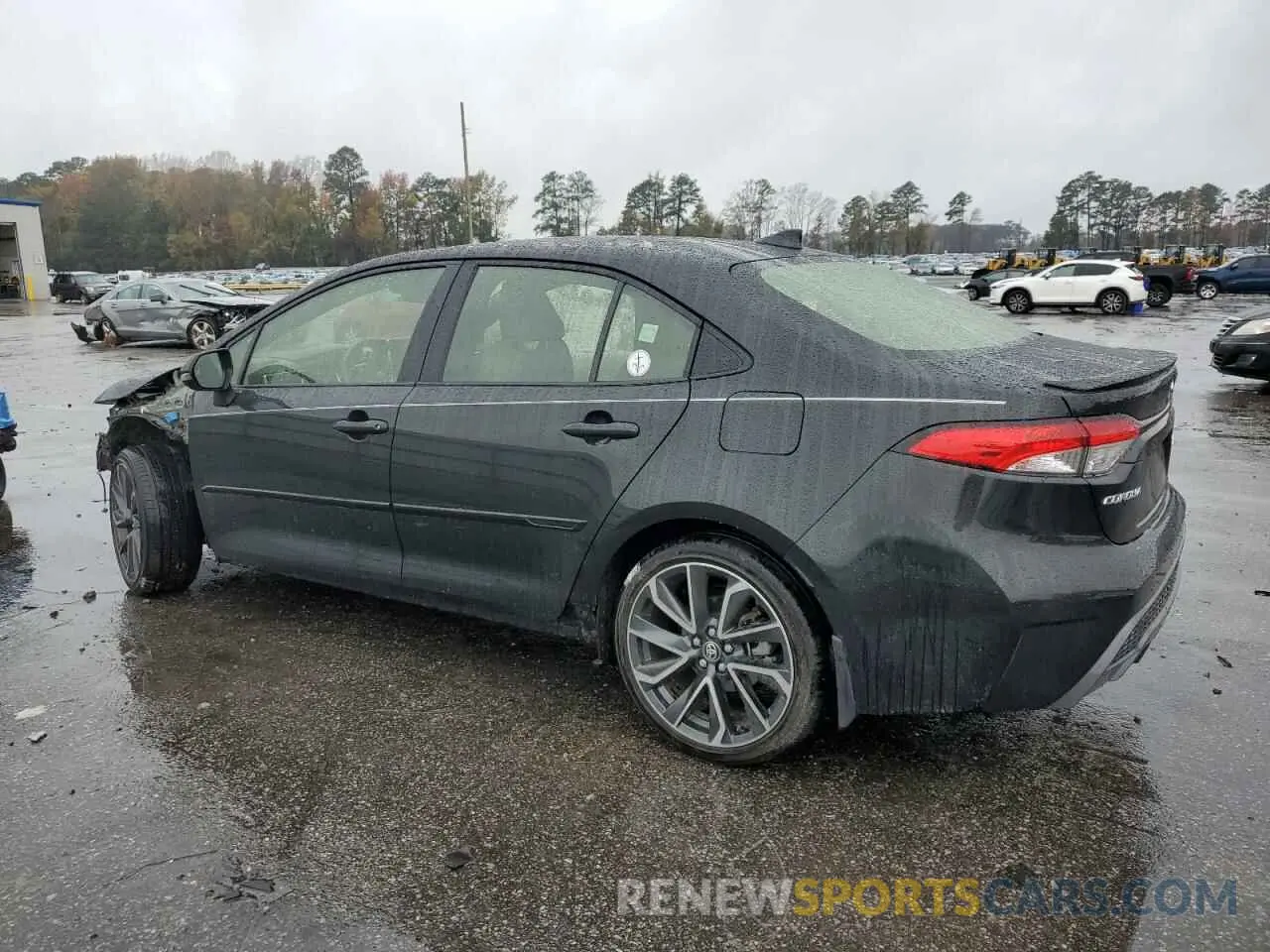 2 fotografías del automóvil dañado JTDS4RCE8LJ027275 TOYOTA COROLLA 2020