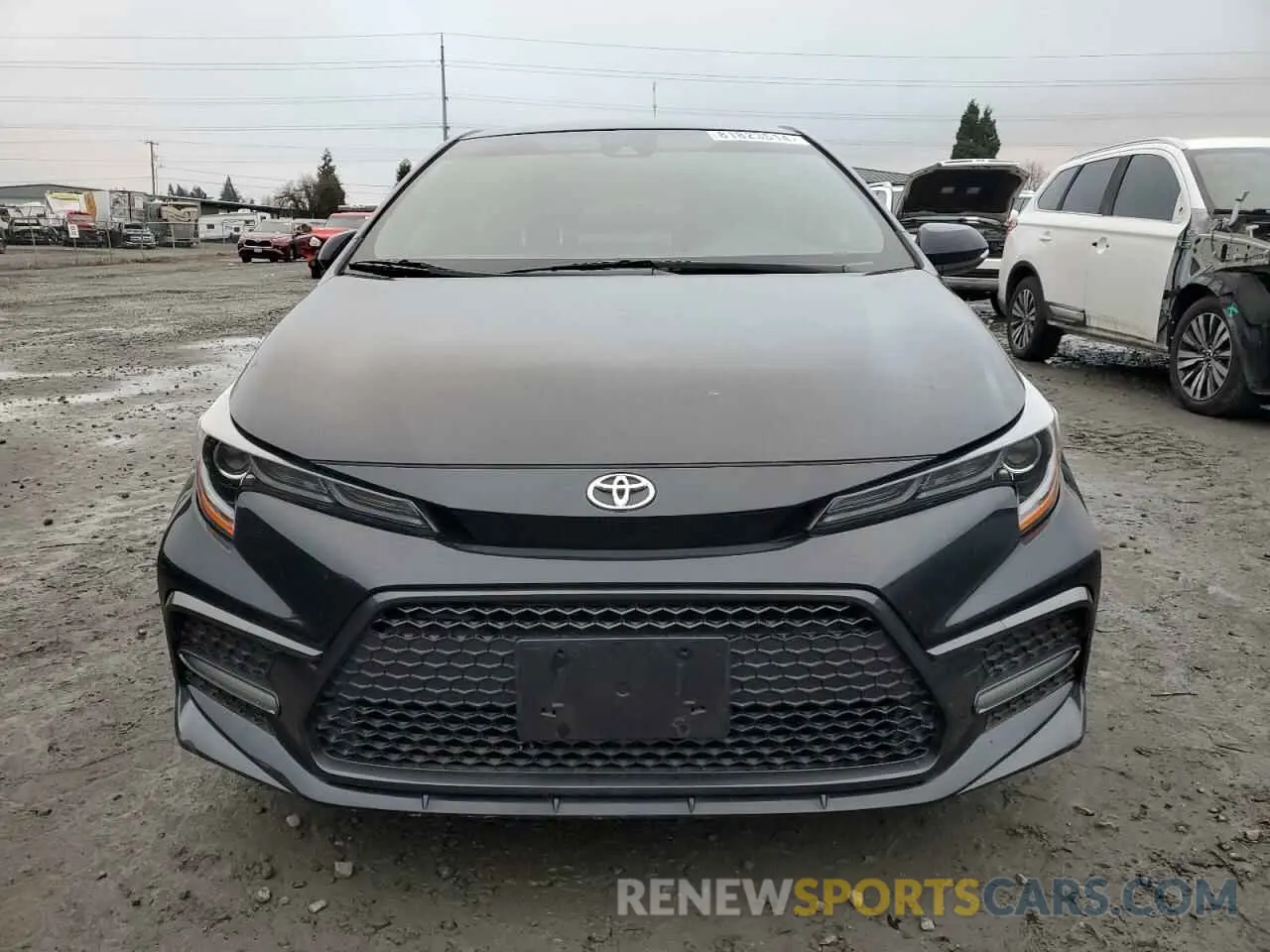 5 fotografías del automóvil dañado JTDS4RCE8LJ027843 TOYOTA COROLLA 2020