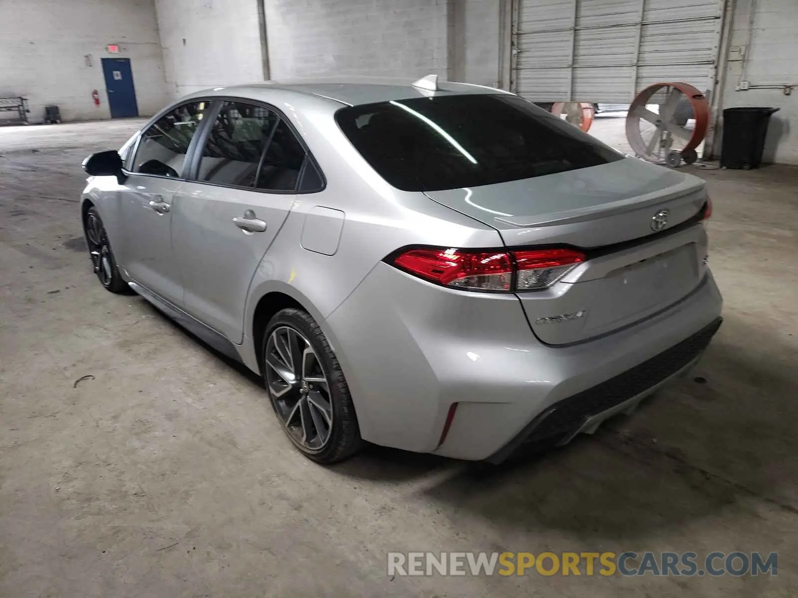 3 fotografías del automóvil dañado JTDS4RCE8LJ032217 TOYOTA COROLLA 2020