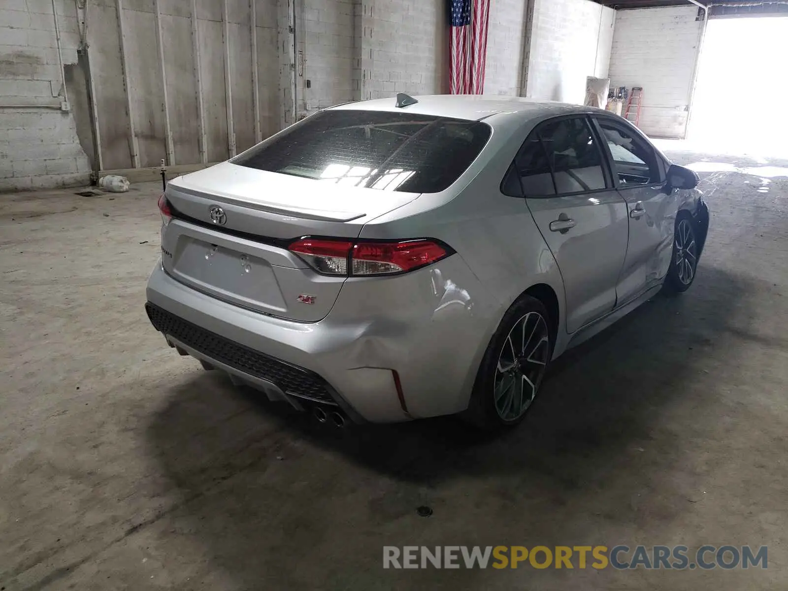 4 fotografías del automóvil dañado JTDS4RCE8LJ032217 TOYOTA COROLLA 2020