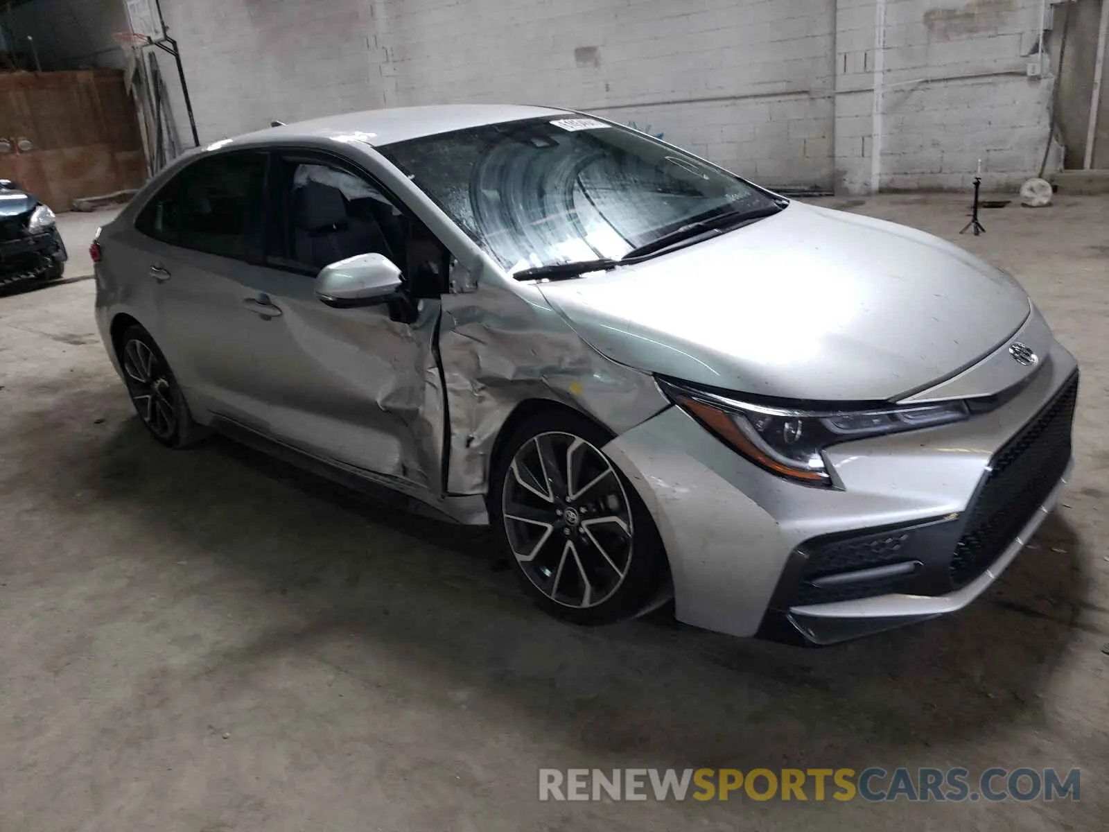9 fotografías del automóvil dañado JTDS4RCE8LJ032217 TOYOTA COROLLA 2020