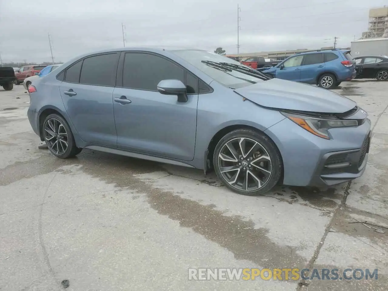 4 fotografías del automóvil dañado JTDS4RCE8LJ041581 TOYOTA COROLLA 2020