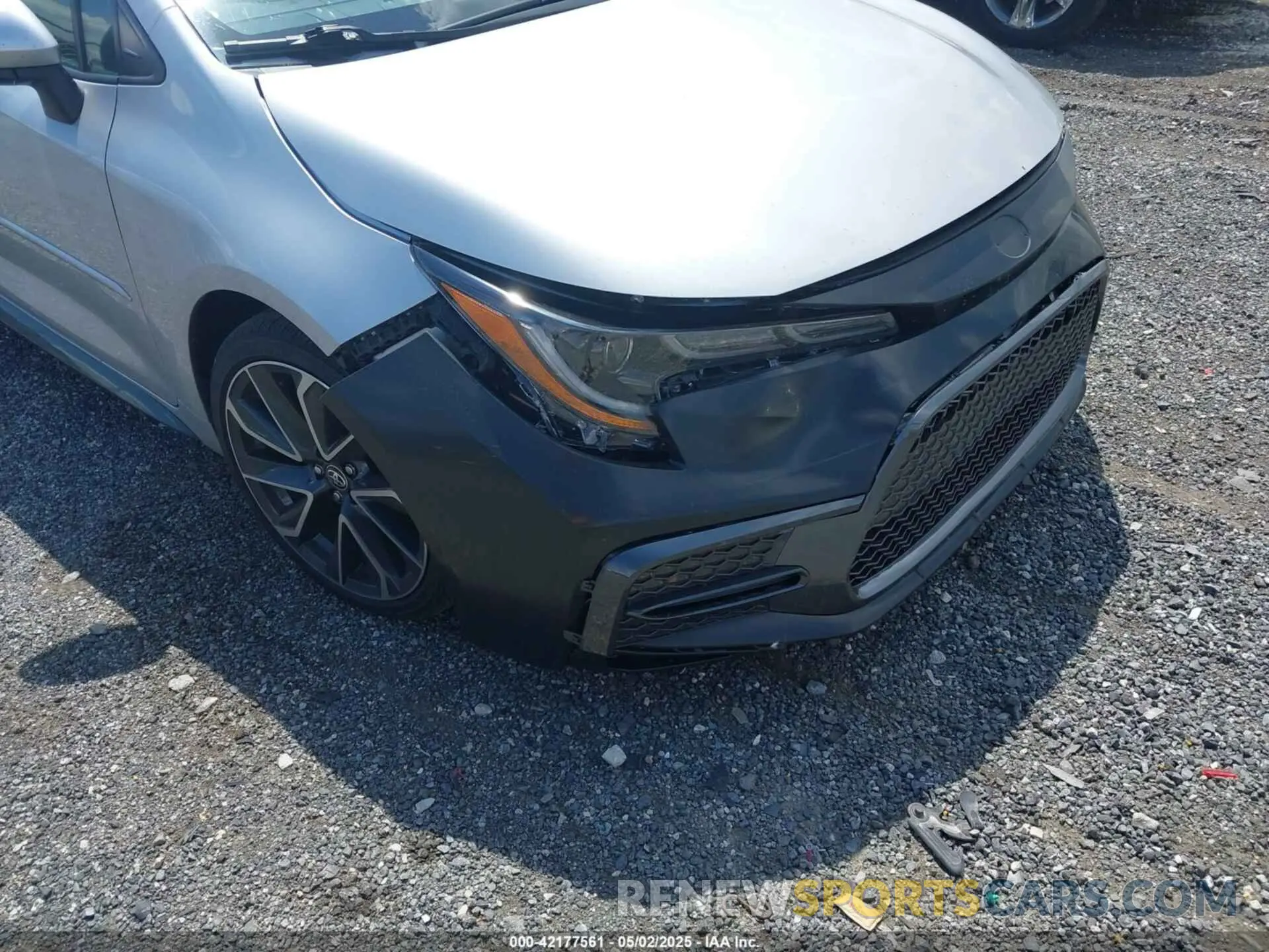 6 fotografías del automóvil dañado JTDS4RCE8LJ043752 TOYOTA COROLLA 2020