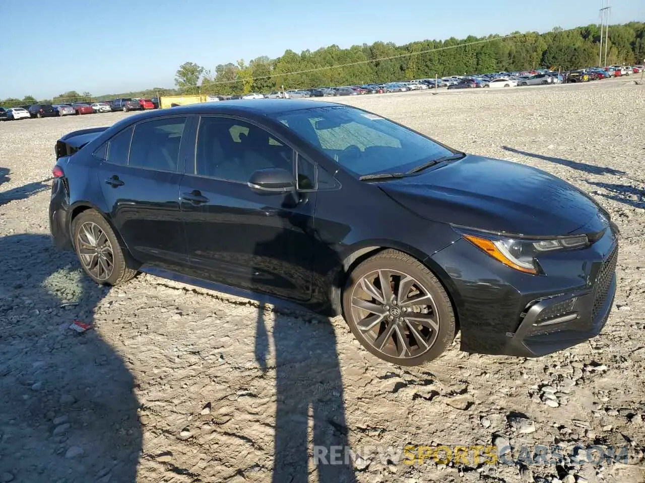 4 fotografías del automóvil dañado JTDS4RCE8LJ045355 TOYOTA COROLLA 2020