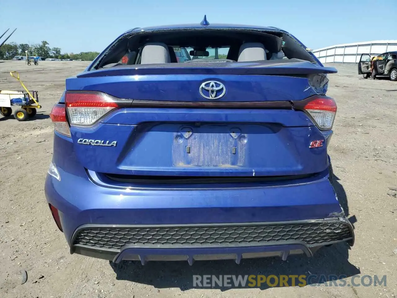 6 fotografías del automóvil dañado JTDS4RCE9LJ001168 TOYOTA COROLLA 2020