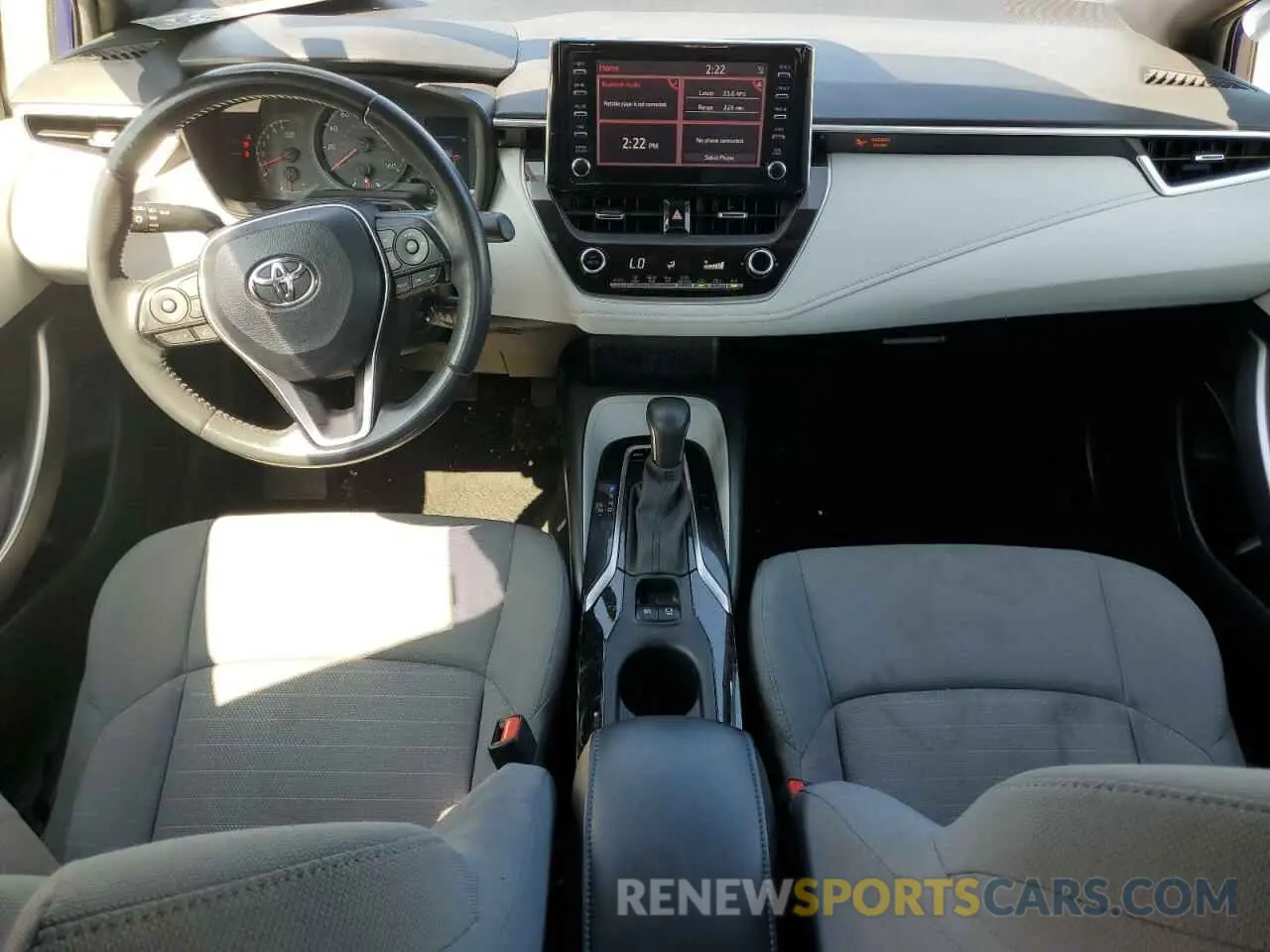 8 fotografías del automóvil dañado JTDS4RCE9LJ001168 TOYOTA COROLLA 2020