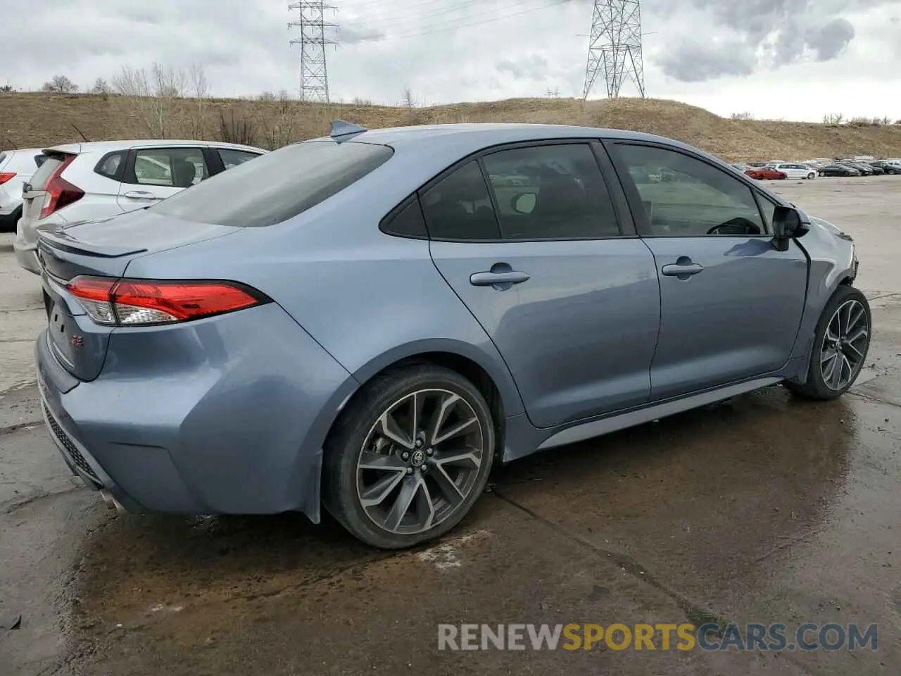3 fotografías del automóvil dañado JTDS4RCE9LJ033554 TOYOTA COROLLA 2020