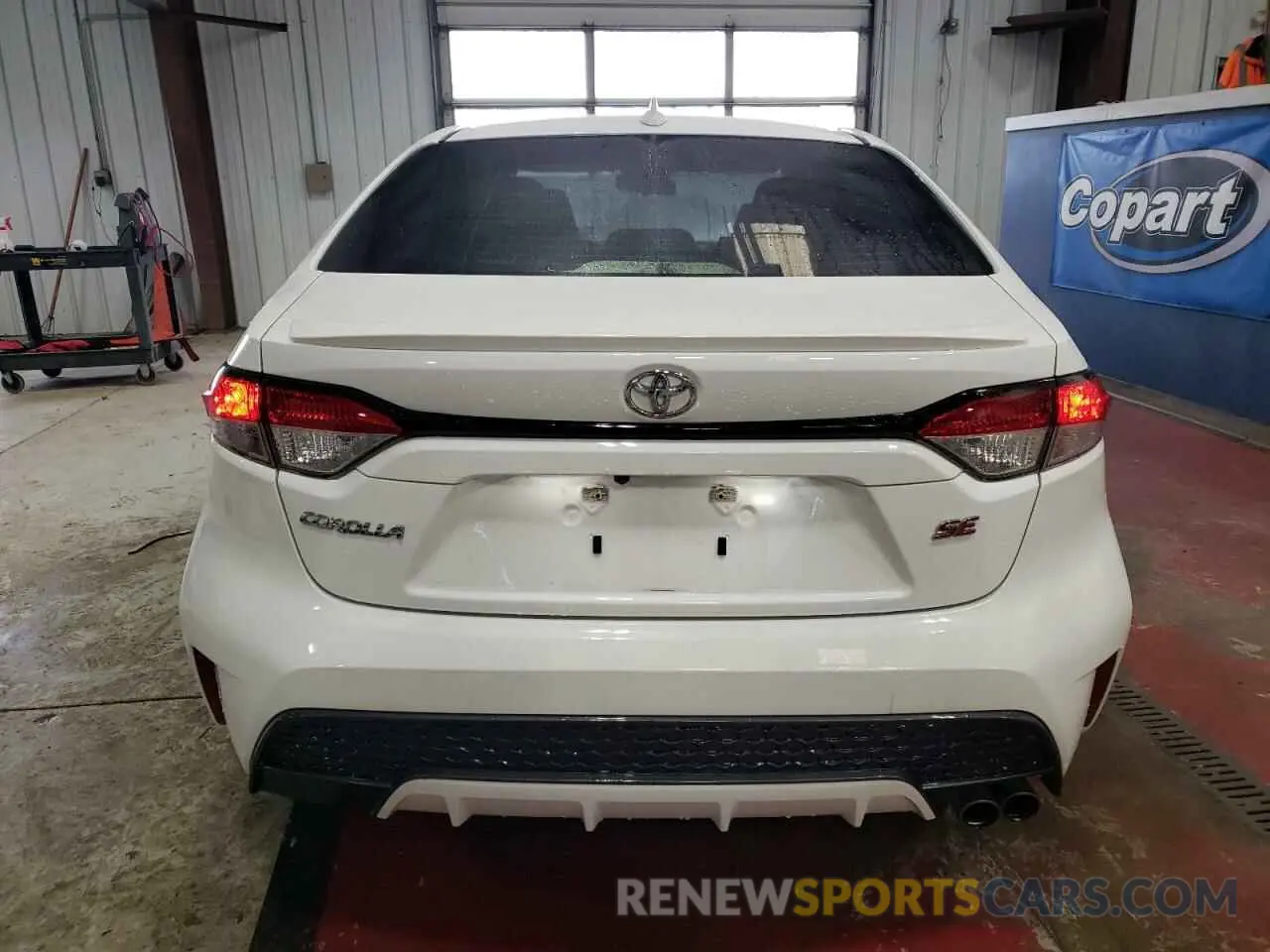 6 fotografías del automóvil dañado JTDS4RCE9LJ034414 TOYOTA COROLLA 2020