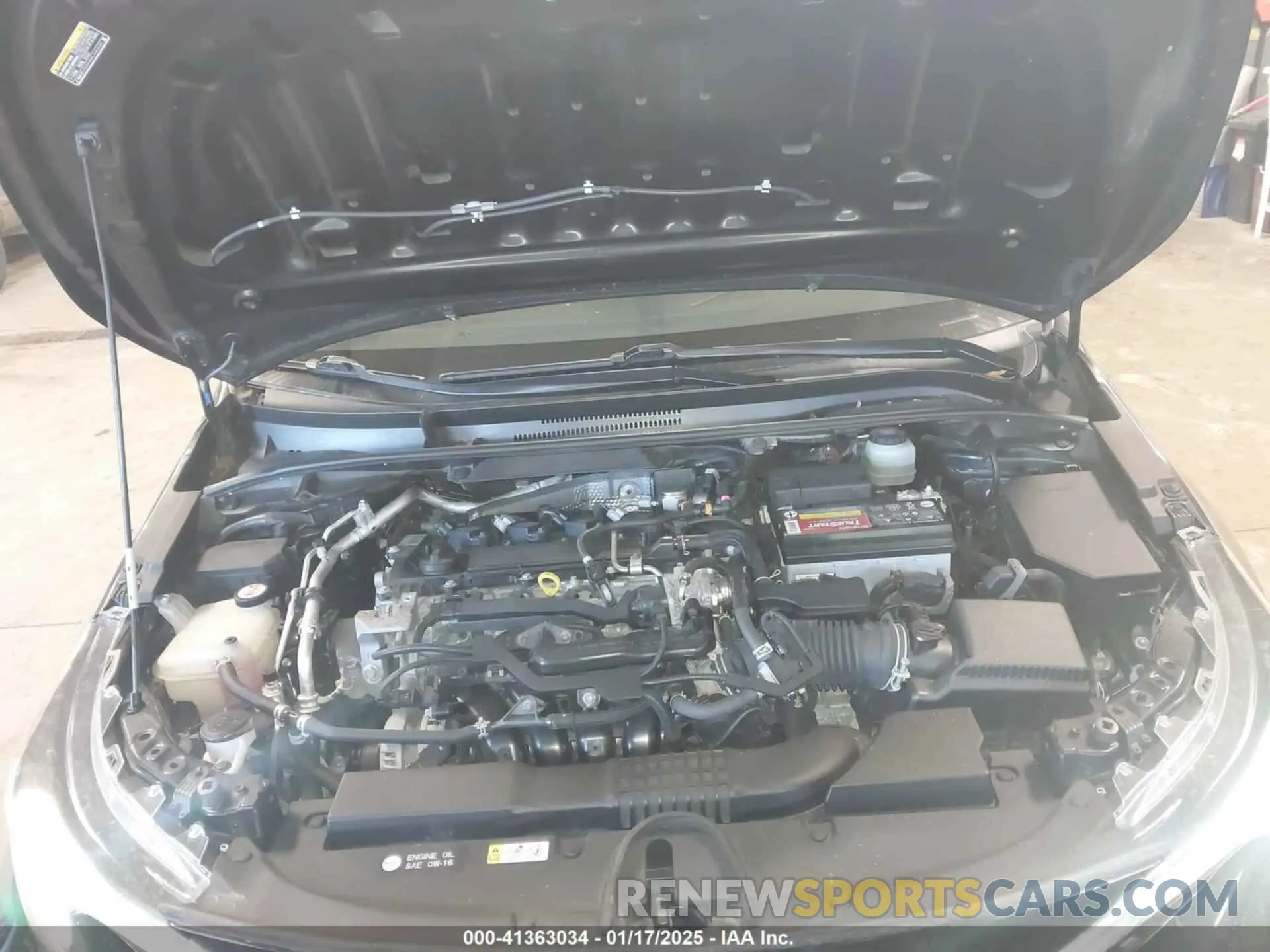 10 fotografías del automóvil dañado JTDS4RCE9LJ036941 TOYOTA COROLLA 2020