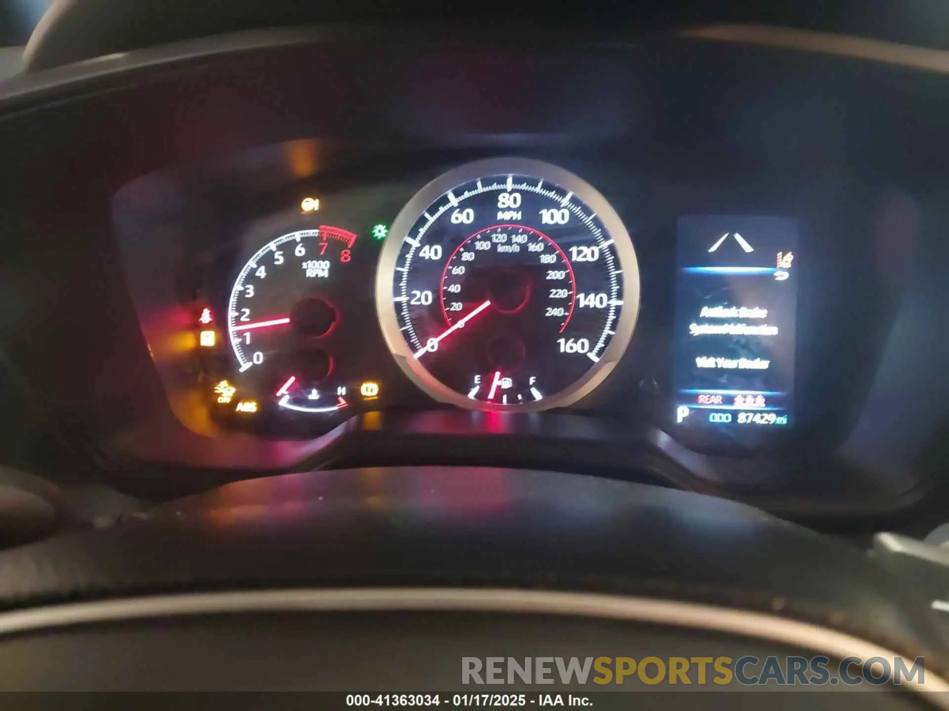7 fotografías del automóvil dañado JTDS4RCE9LJ036941 TOYOTA COROLLA 2020