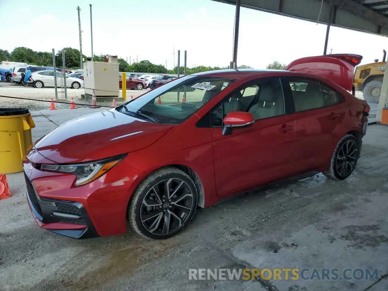 1 fotografías del automóvil dañado JTDS4RCE9LJ045672 TOYOTA COROLLA 2020