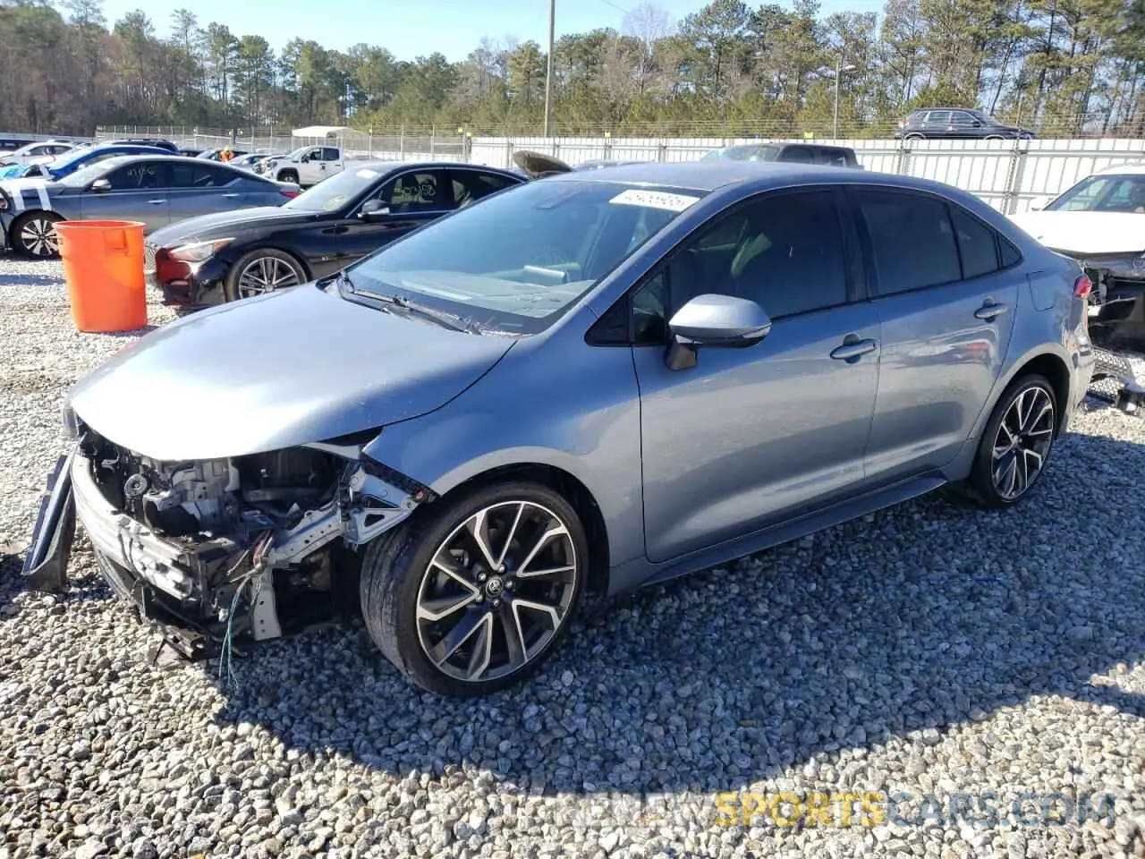 1 fotografías del automóvil dañado JTDS4RCEXLJ001387 TOYOTA COROLLA 2020