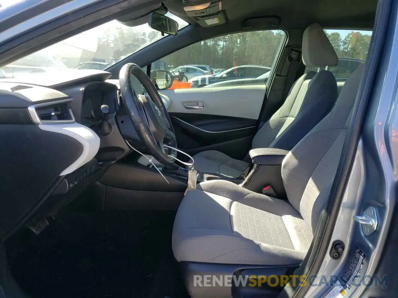 7 fotografías del automóvil dañado JTDS4RCEXLJ001387 TOYOTA COROLLA 2020