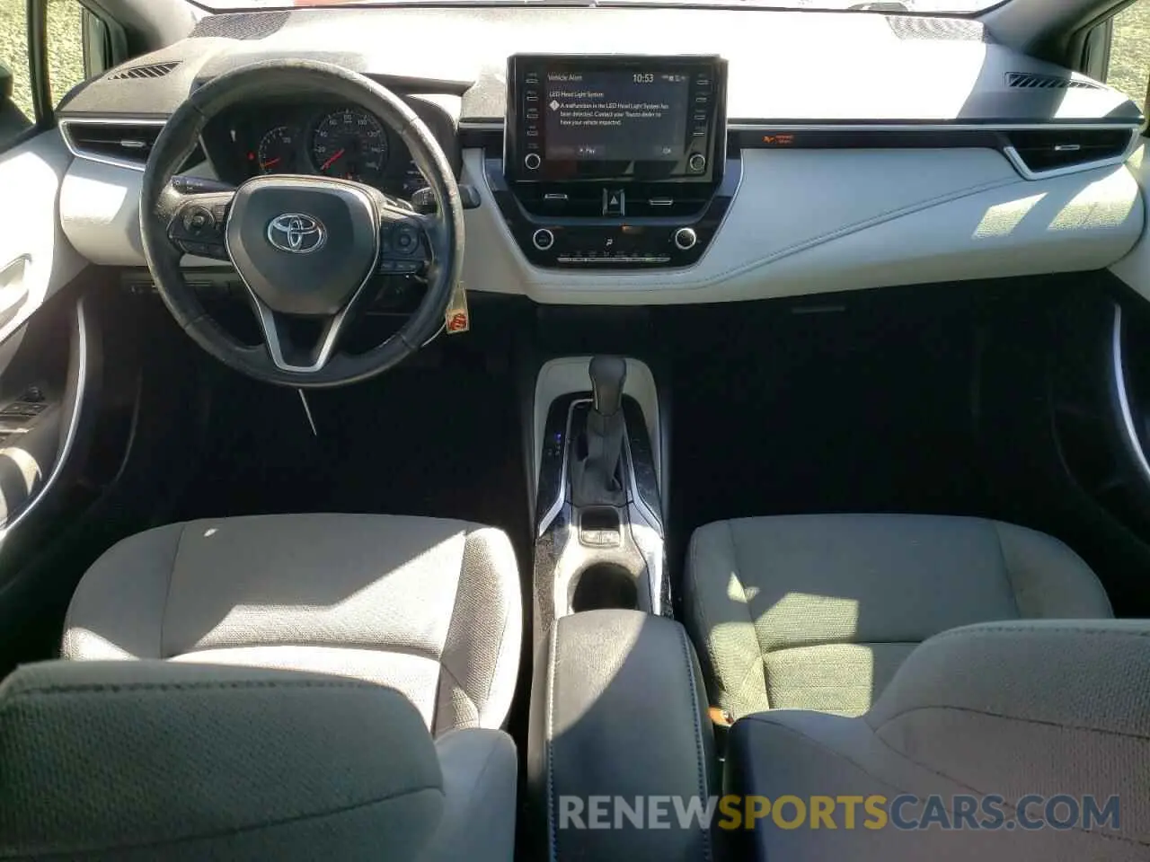 8 fotografías del automóvil dañado JTDS4RCEXLJ001387 TOYOTA COROLLA 2020