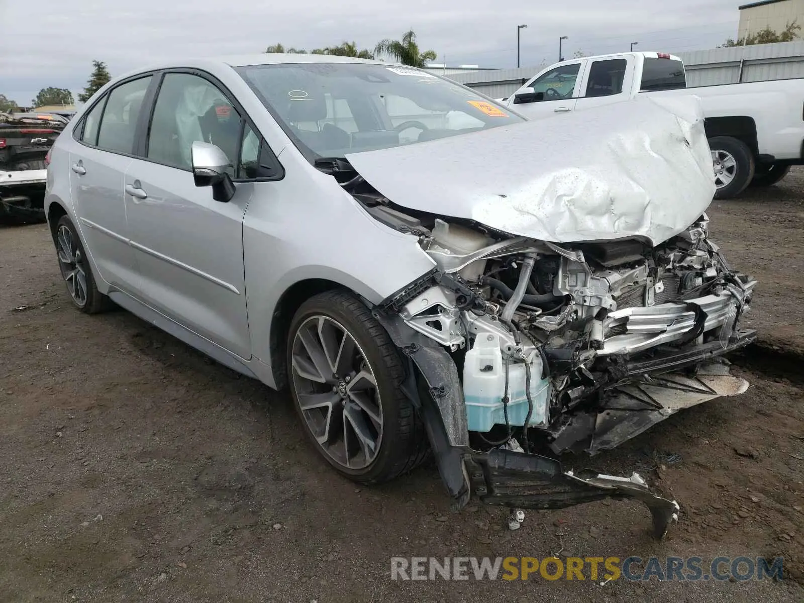 1 fotografías del automóvil dañado JTDS4RCEXLJ013538 TOYOTA COROLLA 2020