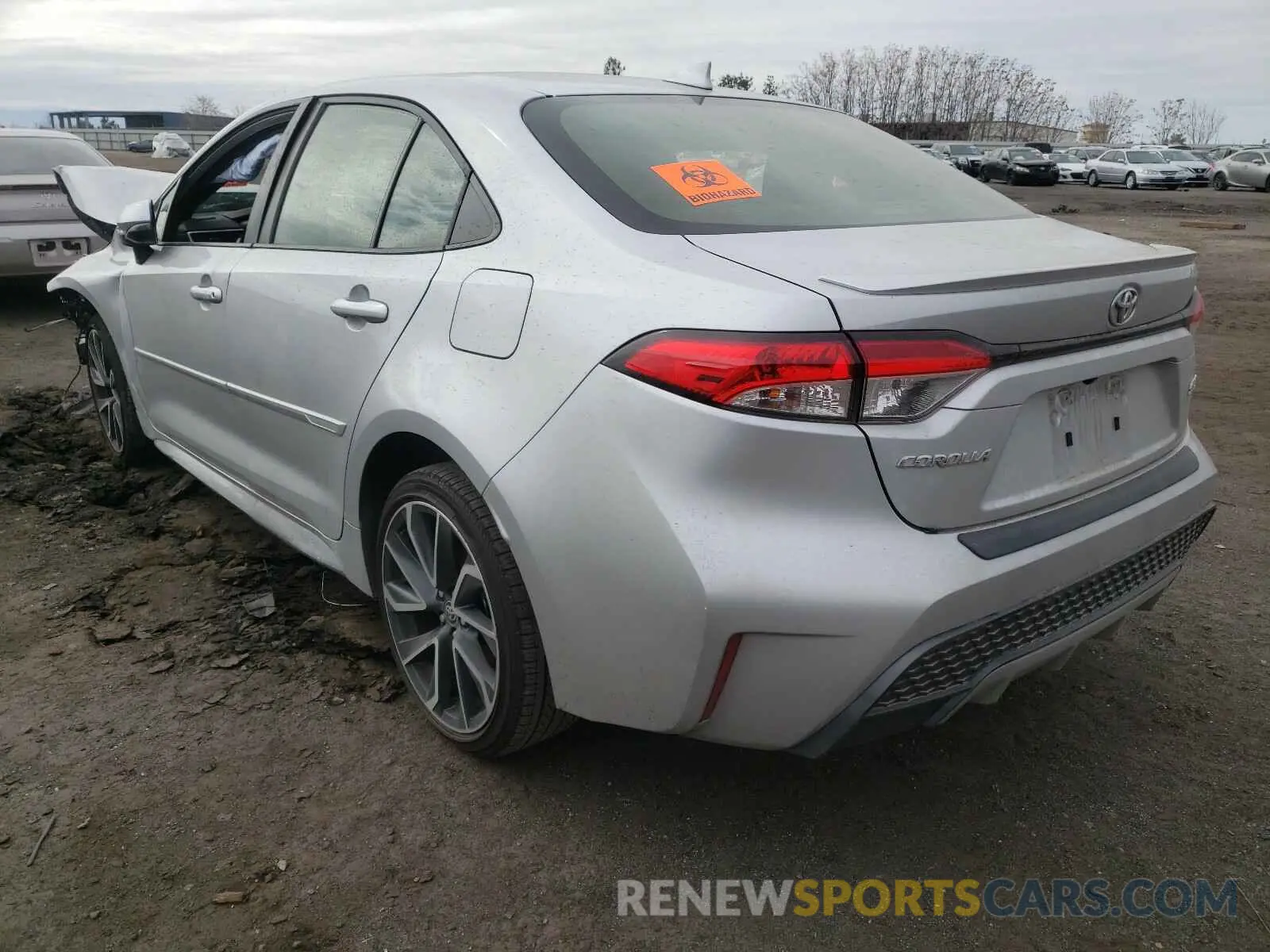 3 fotografías del automóvil dañado JTDS4RCEXLJ013538 TOYOTA COROLLA 2020