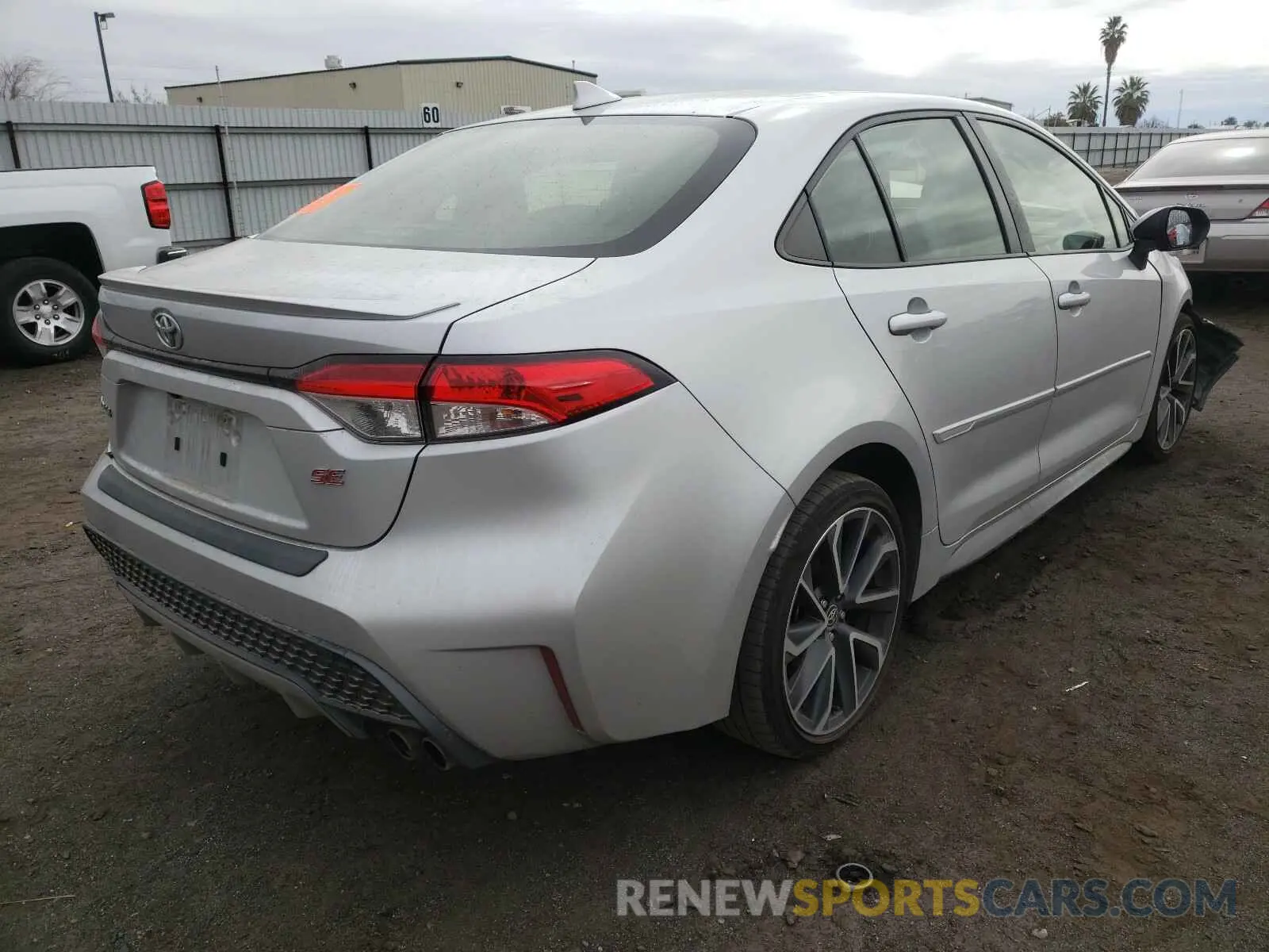 4 fotografías del automóvil dañado JTDS4RCEXLJ013538 TOYOTA COROLLA 2020