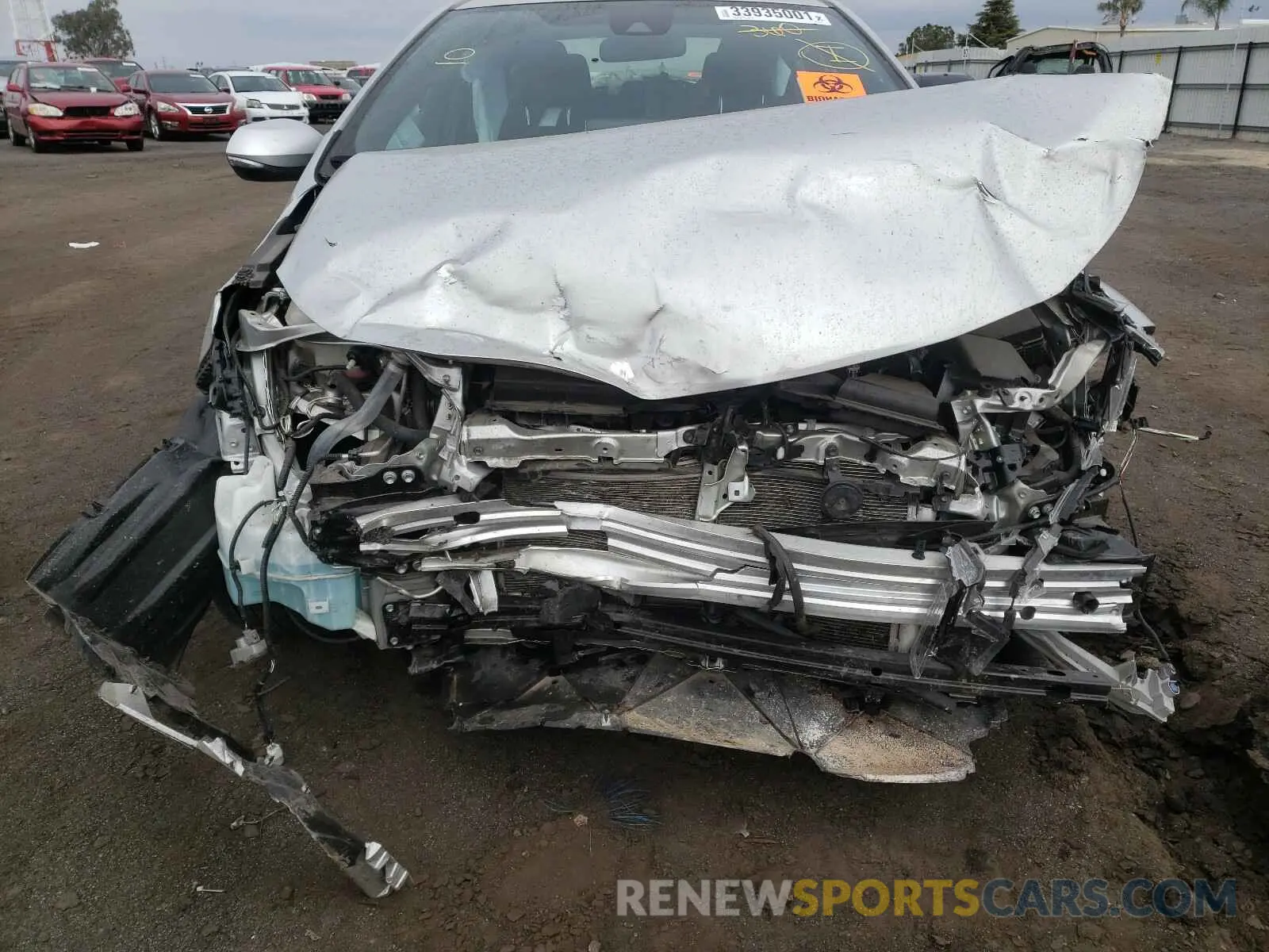 9 fotografías del automóvil dañado JTDS4RCEXLJ013538 TOYOTA COROLLA 2020