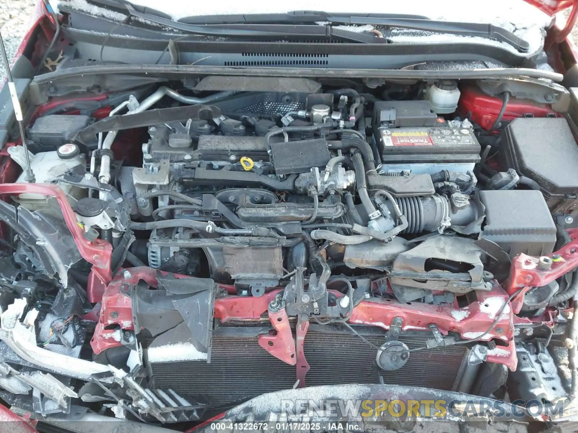 10 fotografías del automóvil dañado JTDS4RCEXLJ014799 TOYOTA COROLLA 2020
