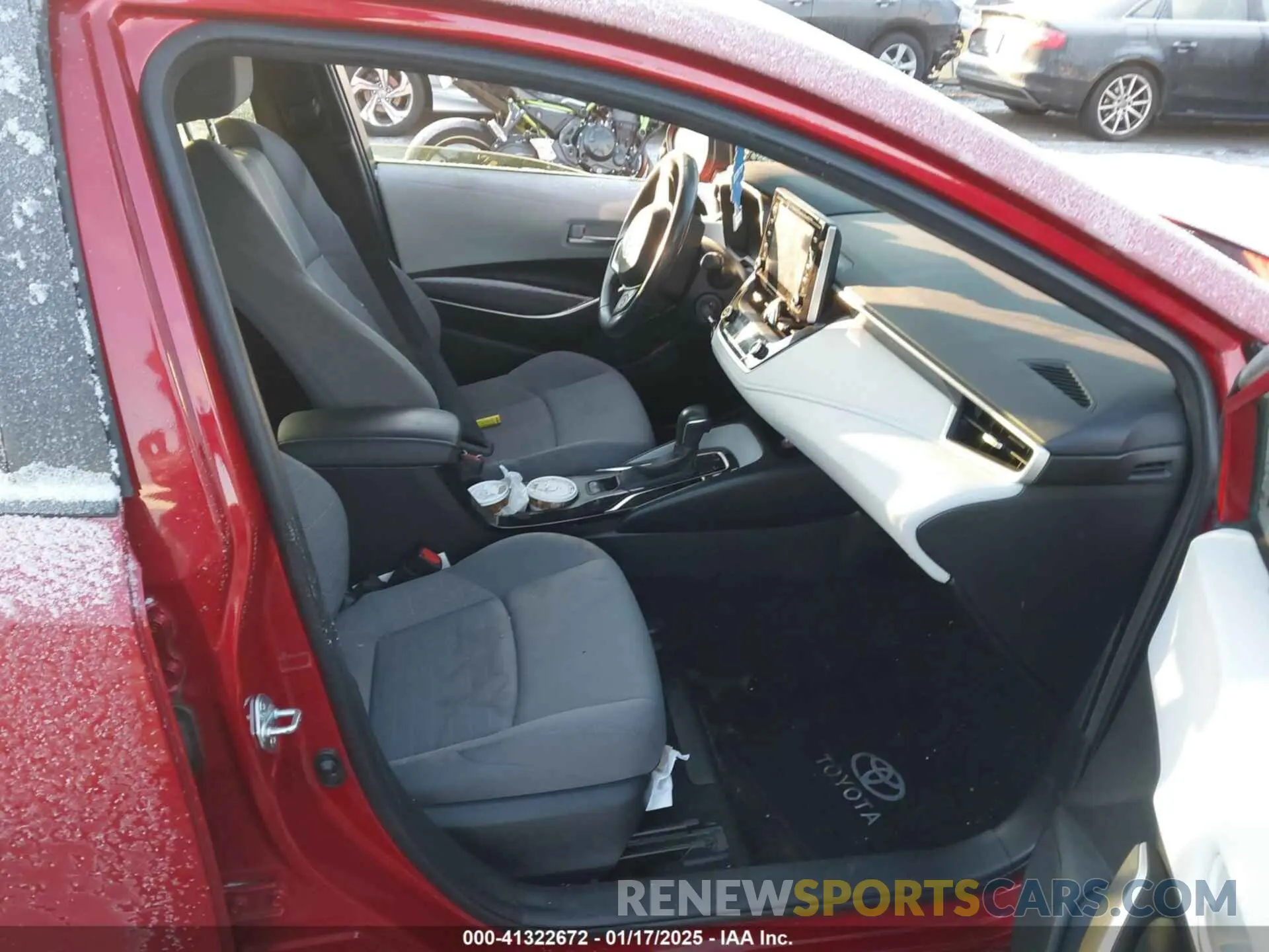 5 fotografías del automóvil dañado JTDS4RCEXLJ014799 TOYOTA COROLLA 2020