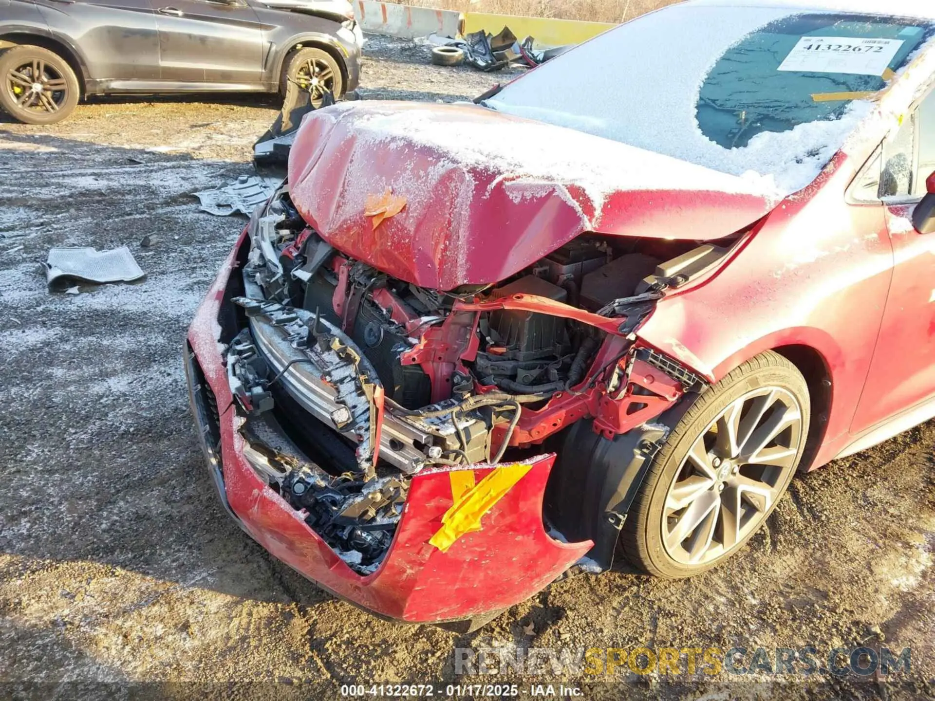 6 fotografías del automóvil dañado JTDS4RCEXLJ014799 TOYOTA COROLLA 2020