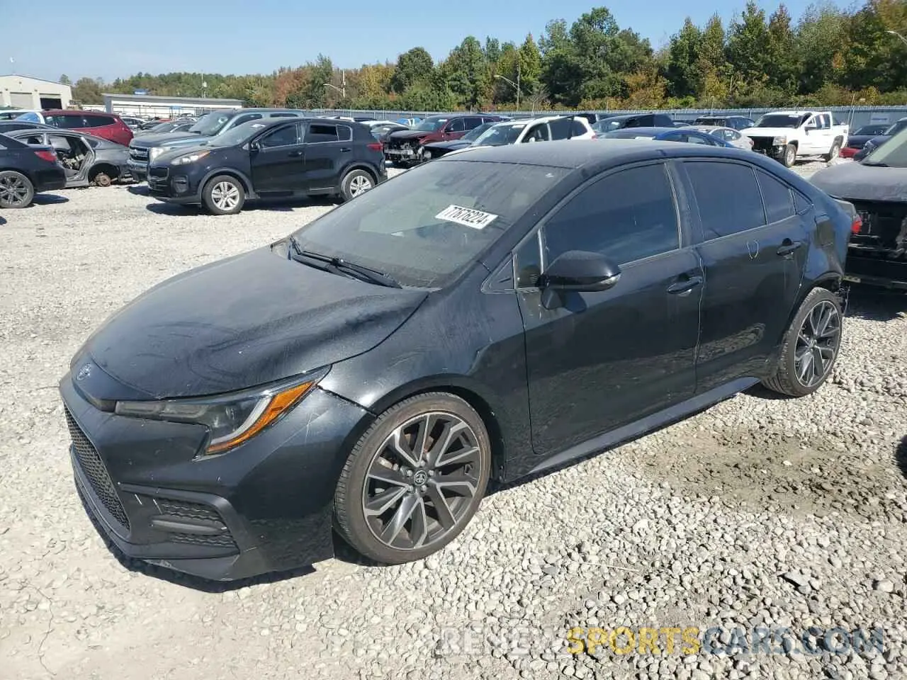 1 fotografías del automóvil dañado JTDS4RCEXLJ015726 TOYOTA COROLLA 2020
