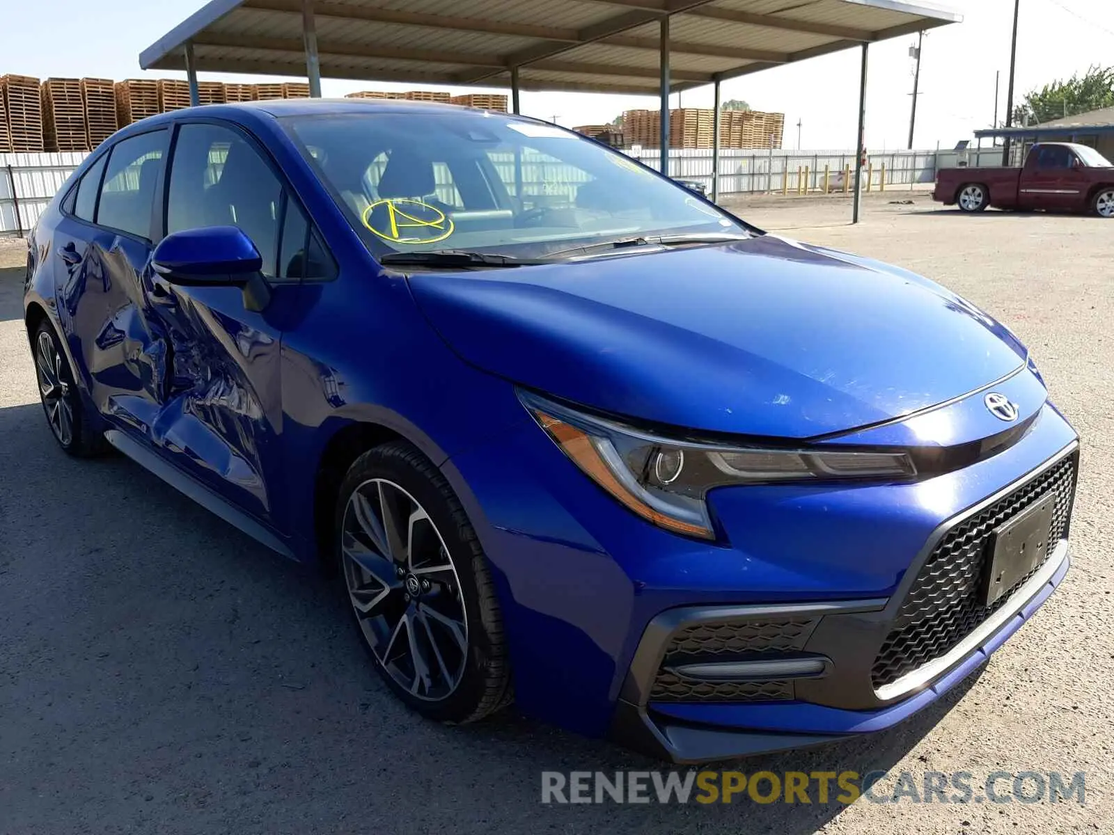 1 fotografías del automóvil dañado JTDS4RCEXLJ017010 TOYOTA COROLLA 2020