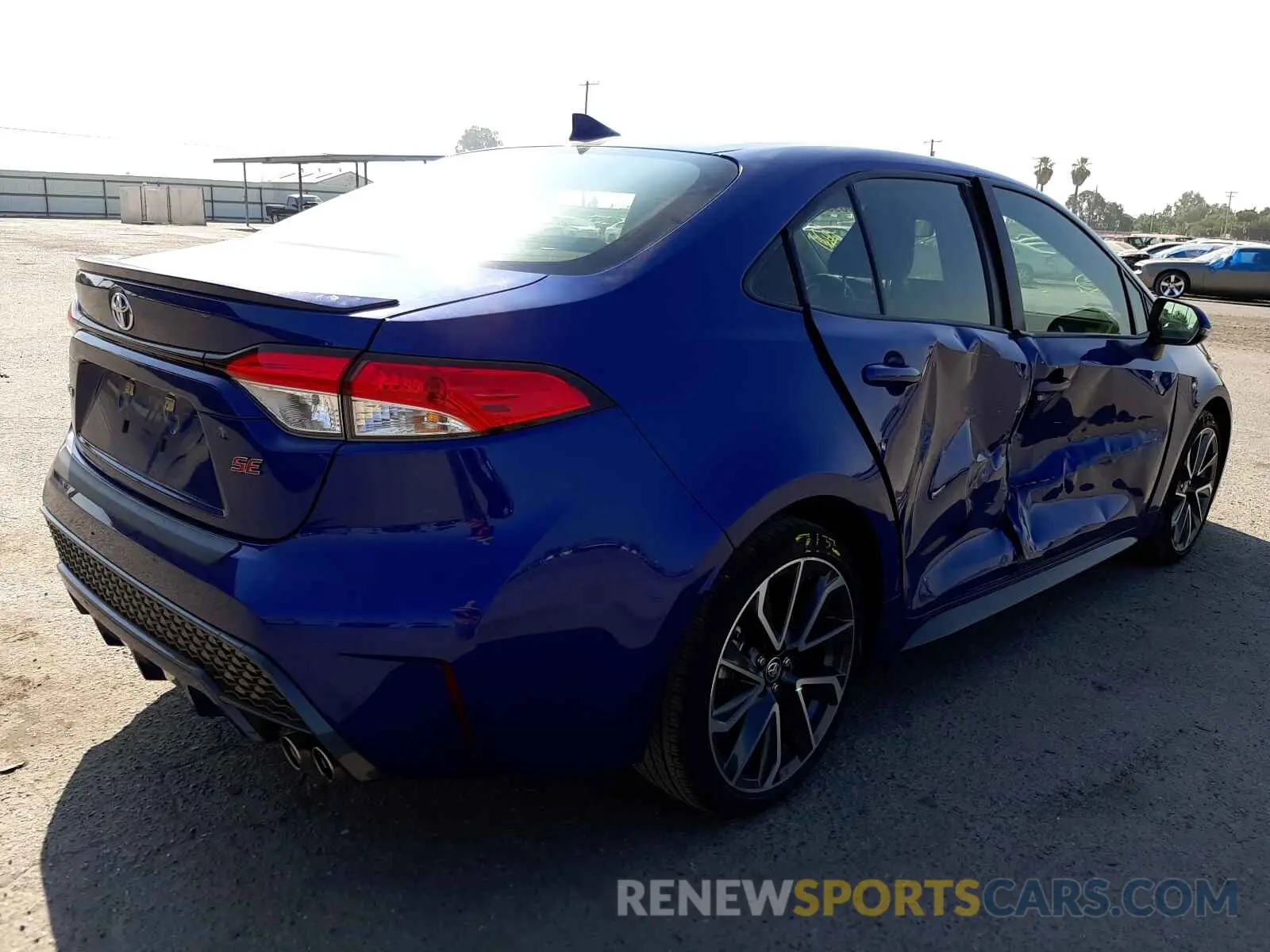 4 fotografías del automóvil dañado JTDS4RCEXLJ017010 TOYOTA COROLLA 2020