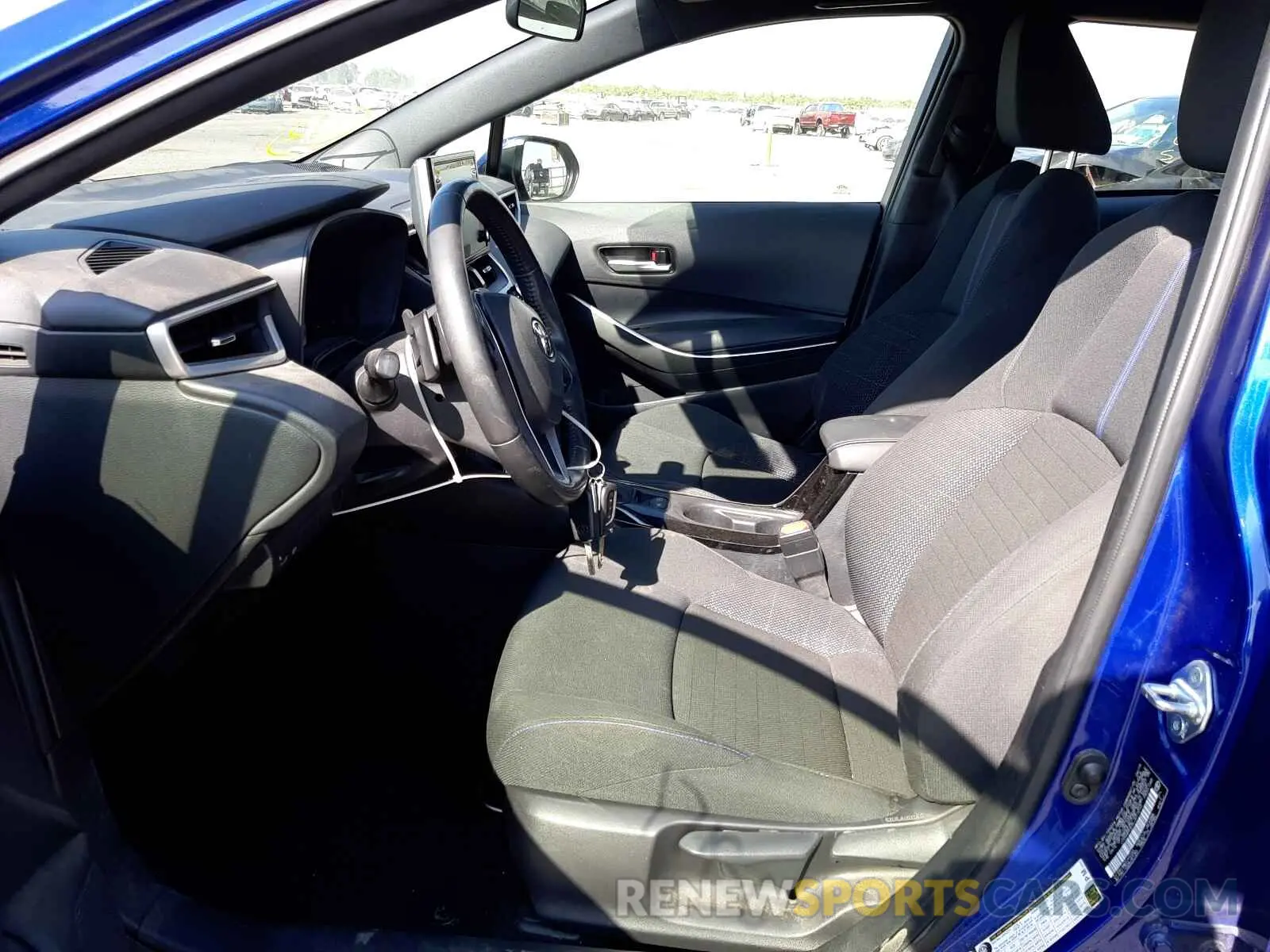 5 fotografías del automóvil dañado JTDS4RCEXLJ017010 TOYOTA COROLLA 2020
