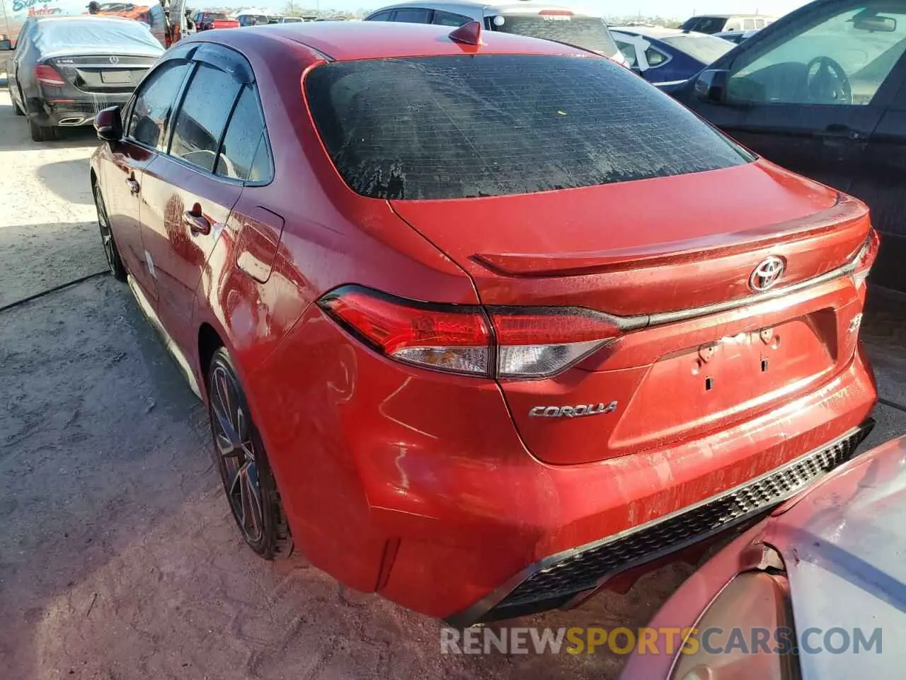 6 fotografías del automóvil dañado JTDS4RCEXLJ019369 TOYOTA COROLLA 2020