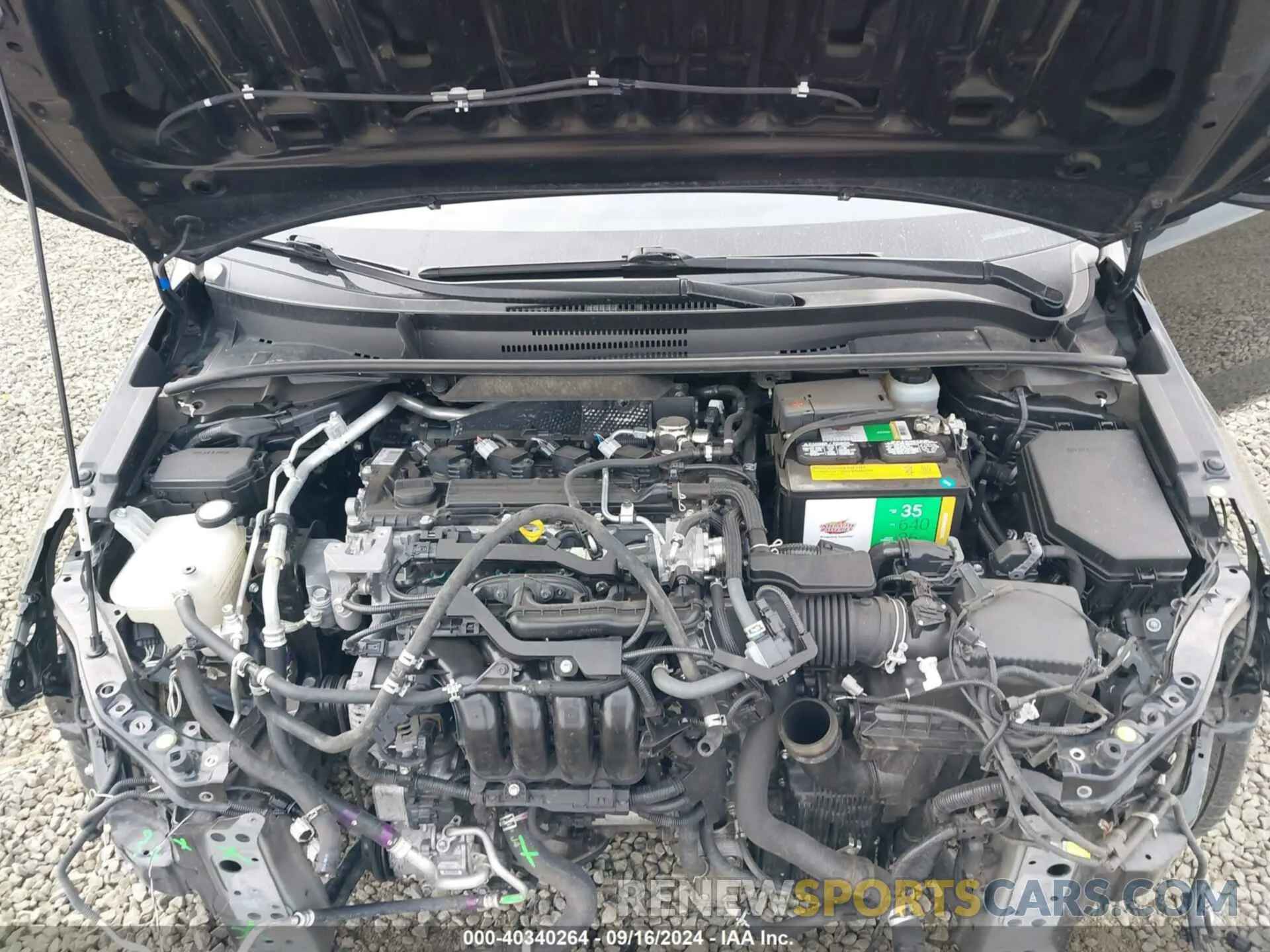 10 fotografías del automóvil dañado JTDS4RCEXLJ023180 TOYOTA COROLLA 2020