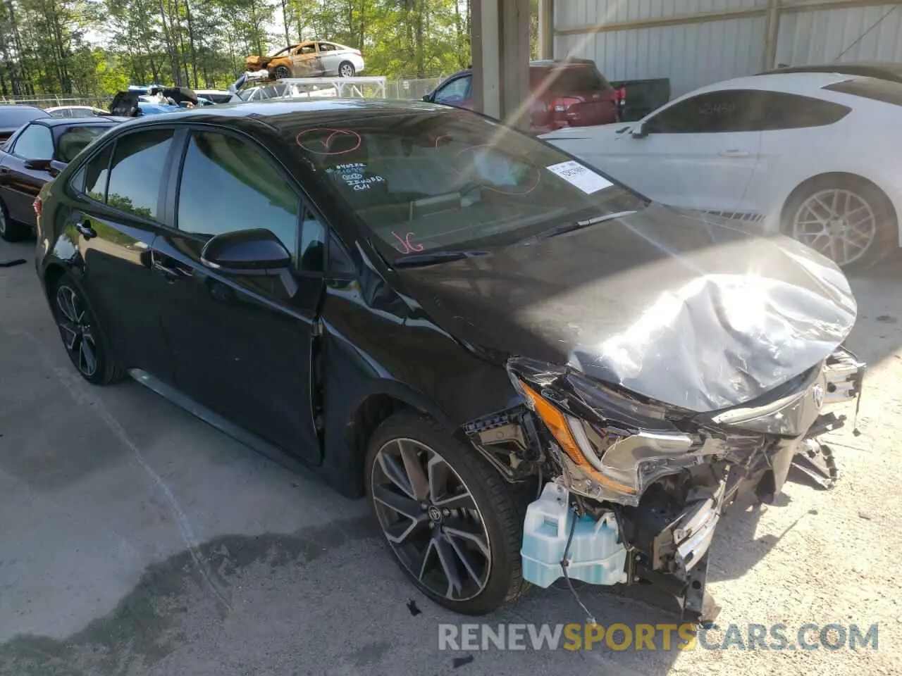 1 fotografías del automóvil dañado JTDS4RCEXLJ026046 TOYOTA COROLLA 2020