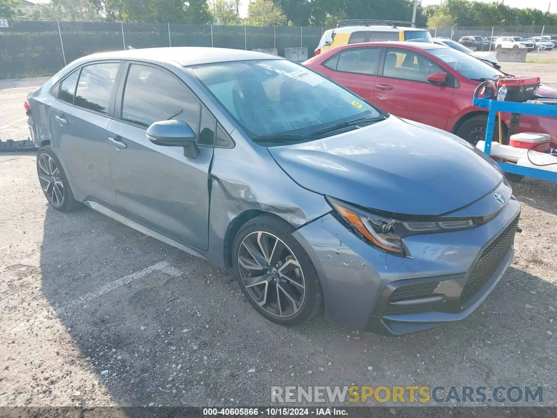 1 fotografías del automóvil dañado JTDS4RCEXLJ032882 TOYOTA COROLLA 2020