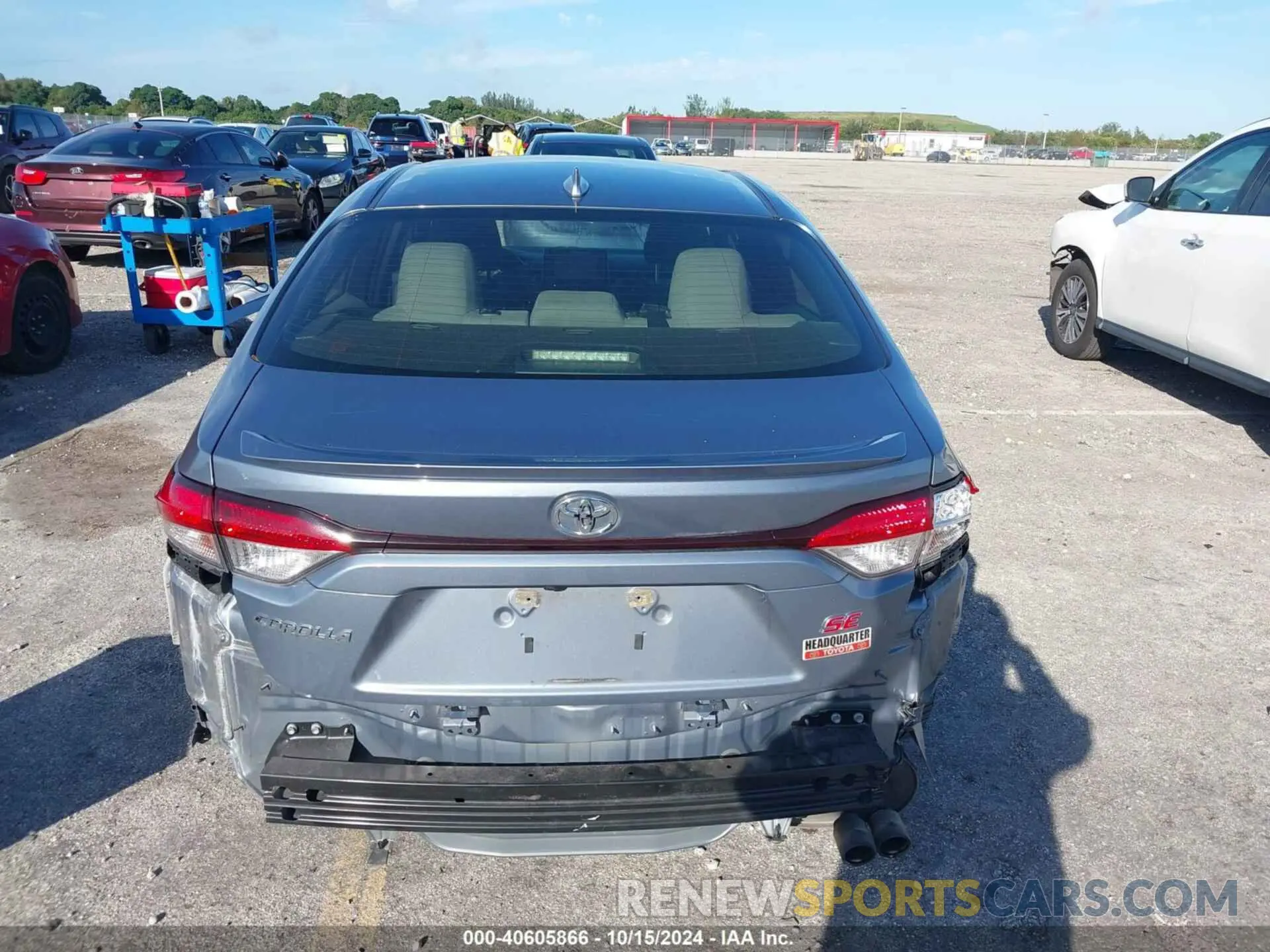 6 fotografías del automóvil dañado JTDS4RCEXLJ032882 TOYOTA COROLLA 2020