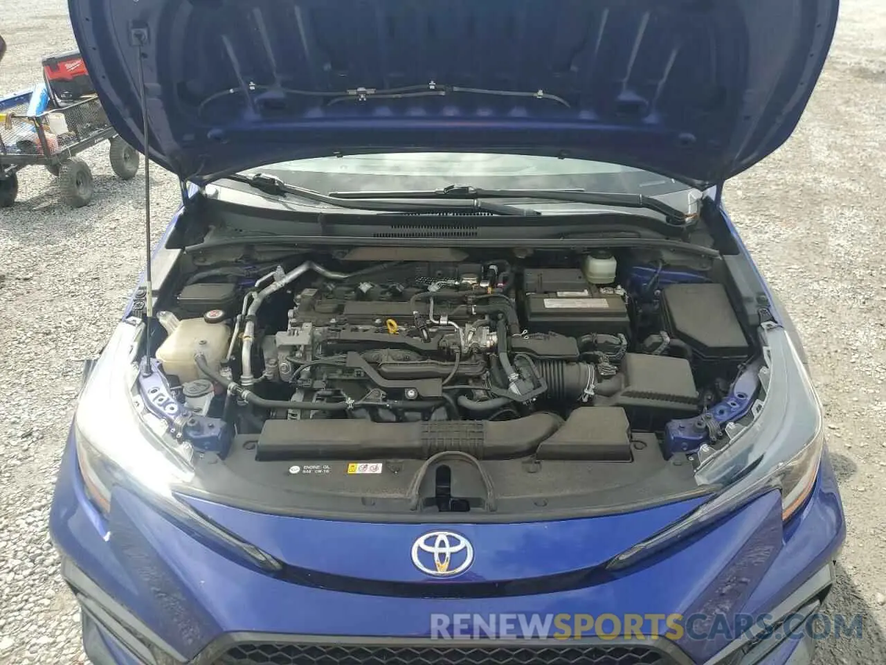 11 fotografías del automóvil dañado JTDS4RCEXLJ038553 TOYOTA COROLLA 2020