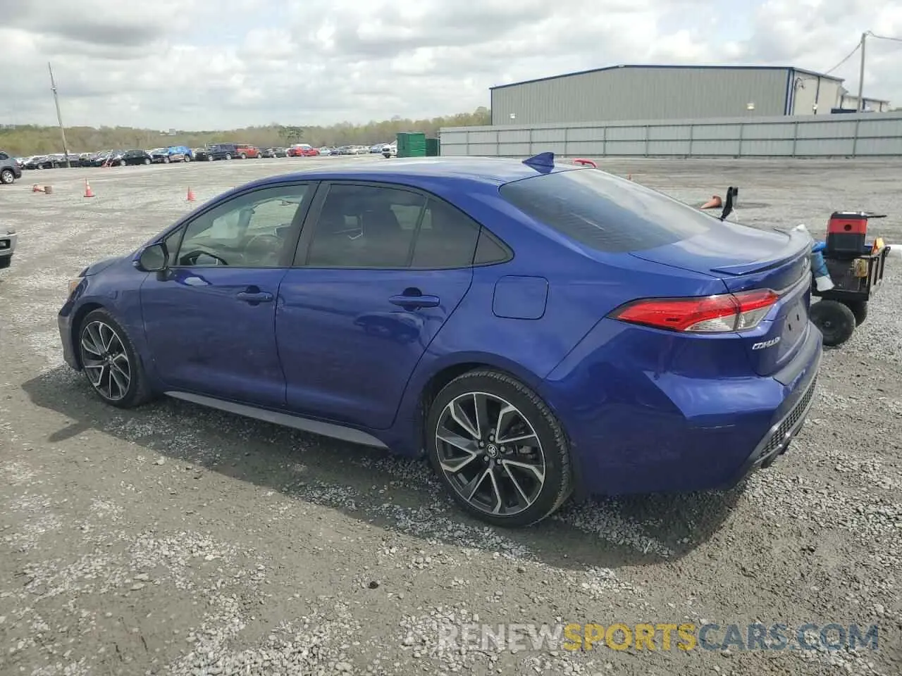 2 fotografías del automóvil dañado JTDS4RCEXLJ038553 TOYOTA COROLLA 2020
