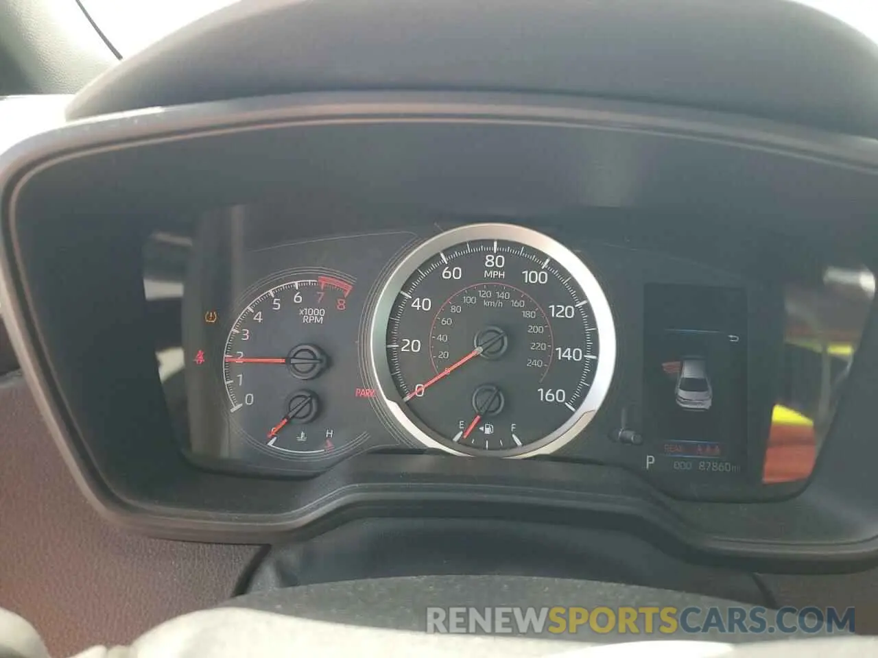 9 fotografías del automóvil dañado JTDS4RCEXLJ044448 TOYOTA COROLLA 2020