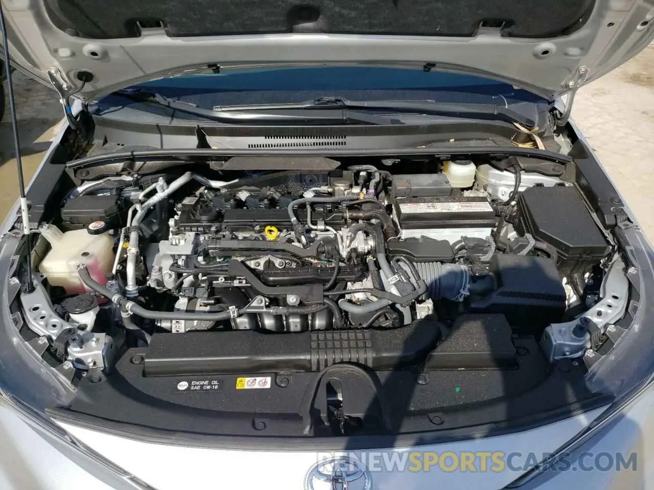 7 fotografías del automóvil dañado JTDT4RCE0LJ025489 TOYOTA COROLLA 2020