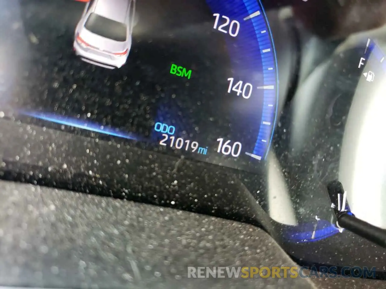 8 fotografías del automóvil dañado JTDT4RCE0LJ025489 TOYOTA COROLLA 2020