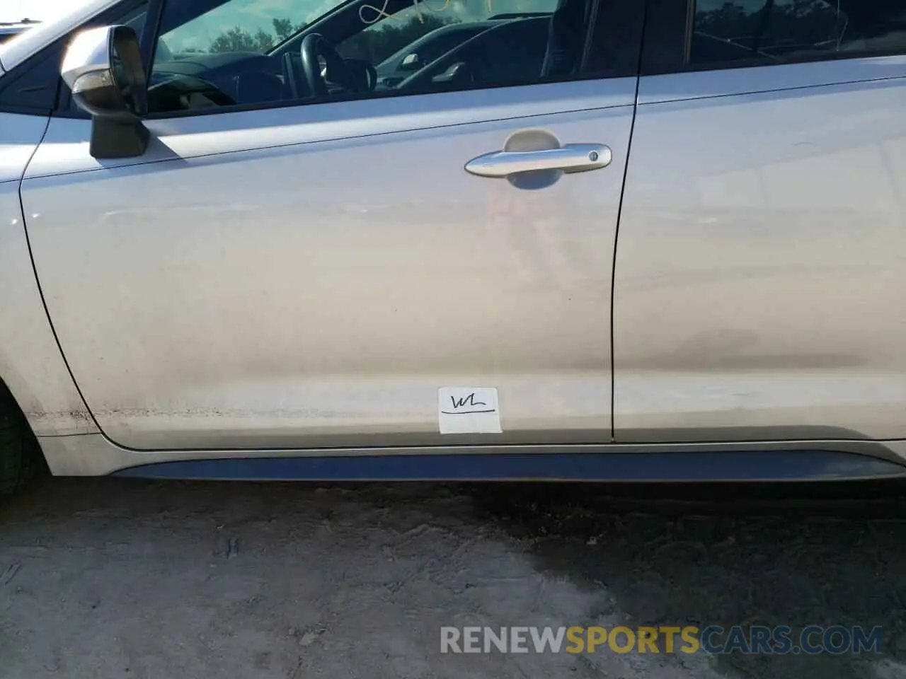 9 fotografías del automóvil dañado JTDT4RCE0LJ025489 TOYOTA COROLLA 2020