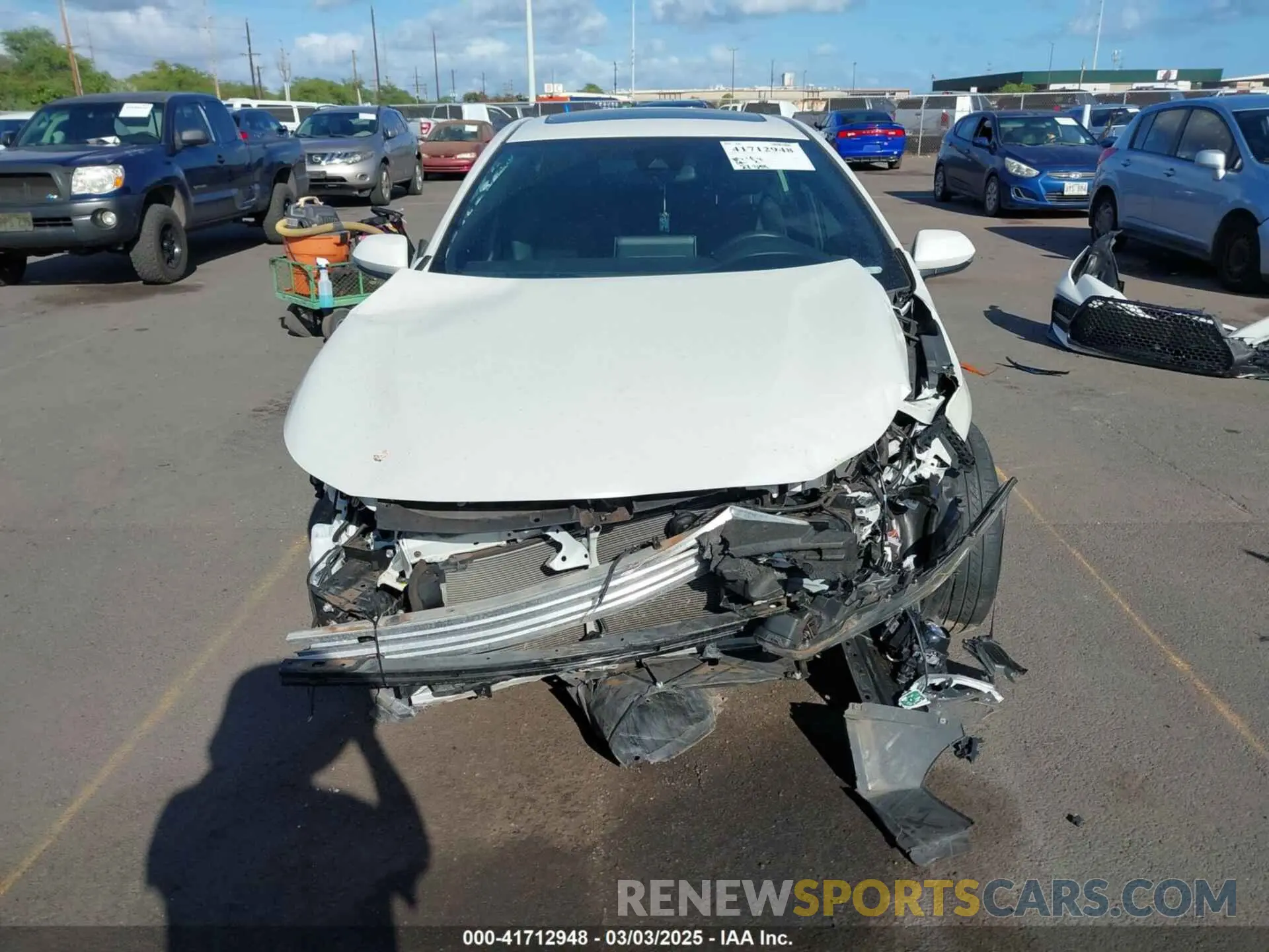 13 fotografías del automóvil dañado JTDT4RCE0LJ035939 TOYOTA COROLLA 2020