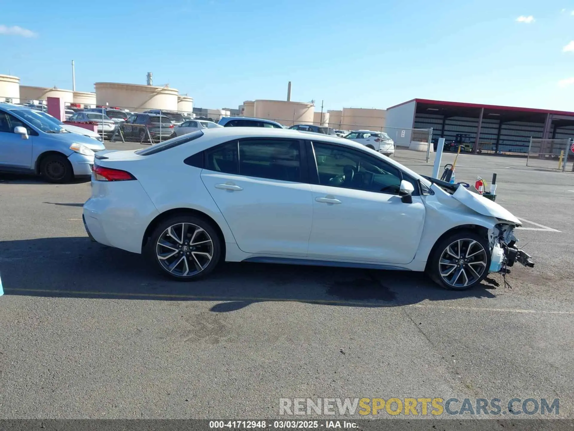 14 fotografías del automóvil dañado JTDT4RCE0LJ035939 TOYOTA COROLLA 2020