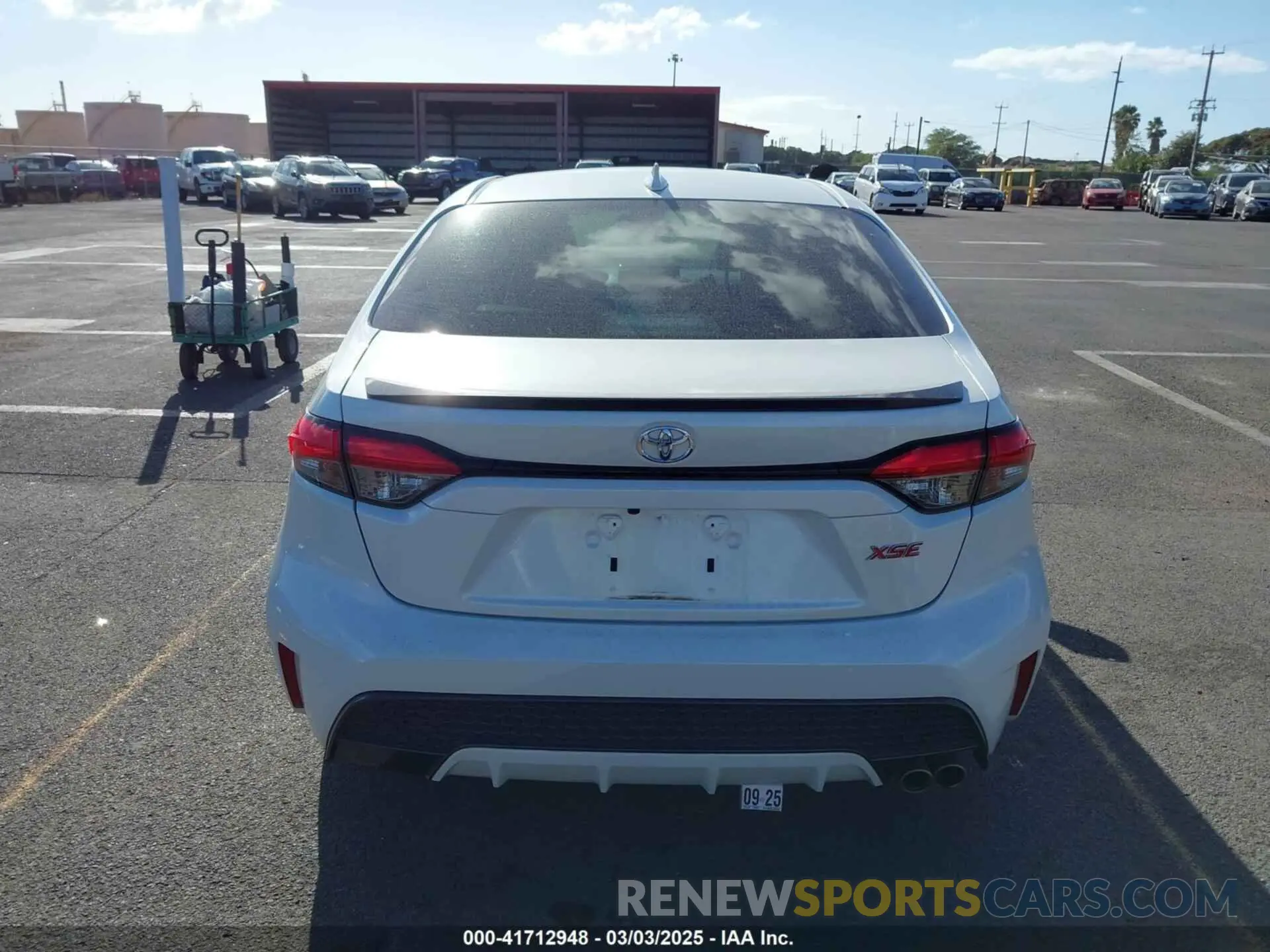 17 fotografías del automóvil dañado JTDT4RCE0LJ035939 TOYOTA COROLLA 2020