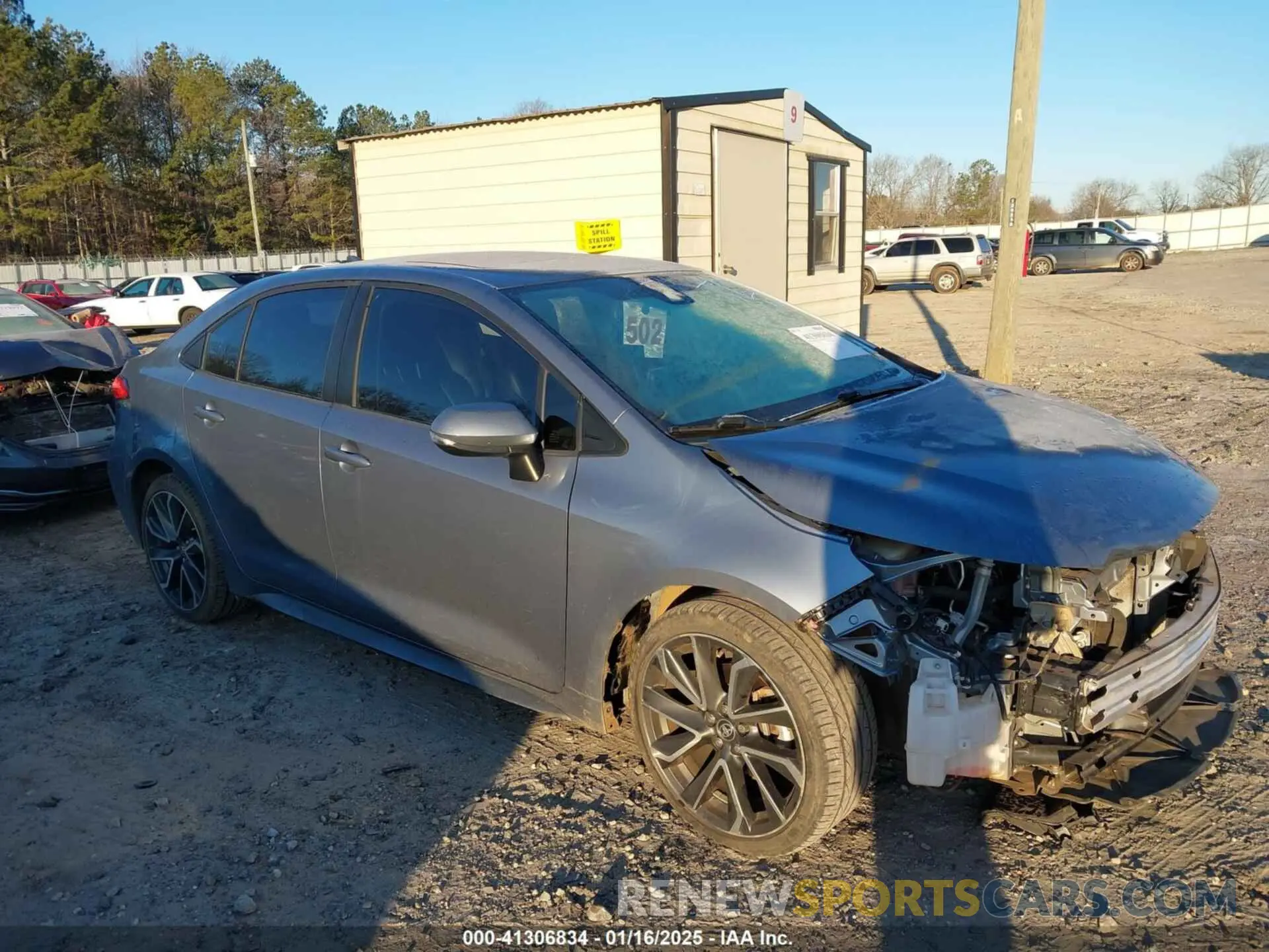 1 fotografías del automóvil dañado JTDT4RCE0LJ046133 TOYOTA COROLLA 2020